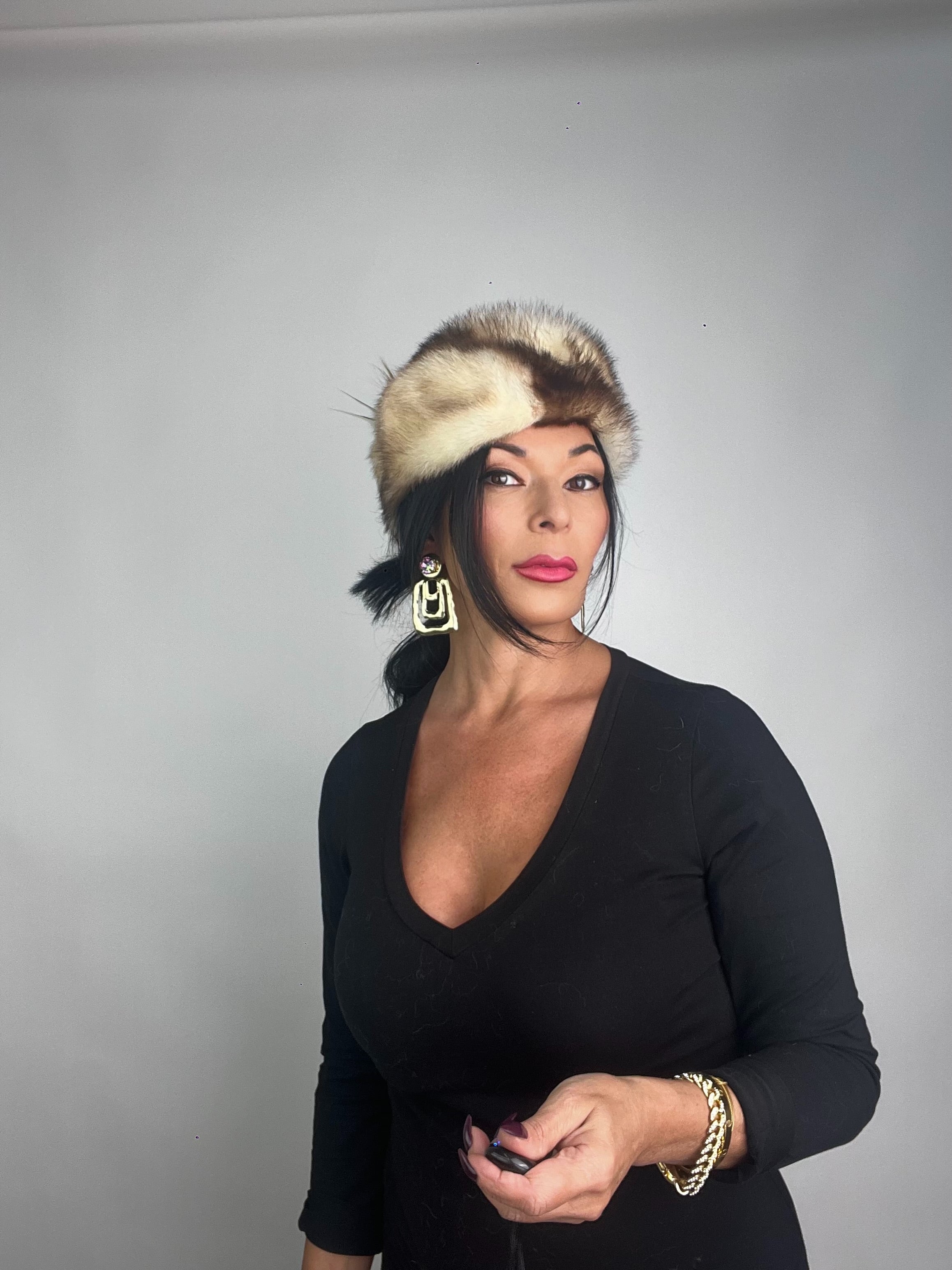 Cappello in visone N70