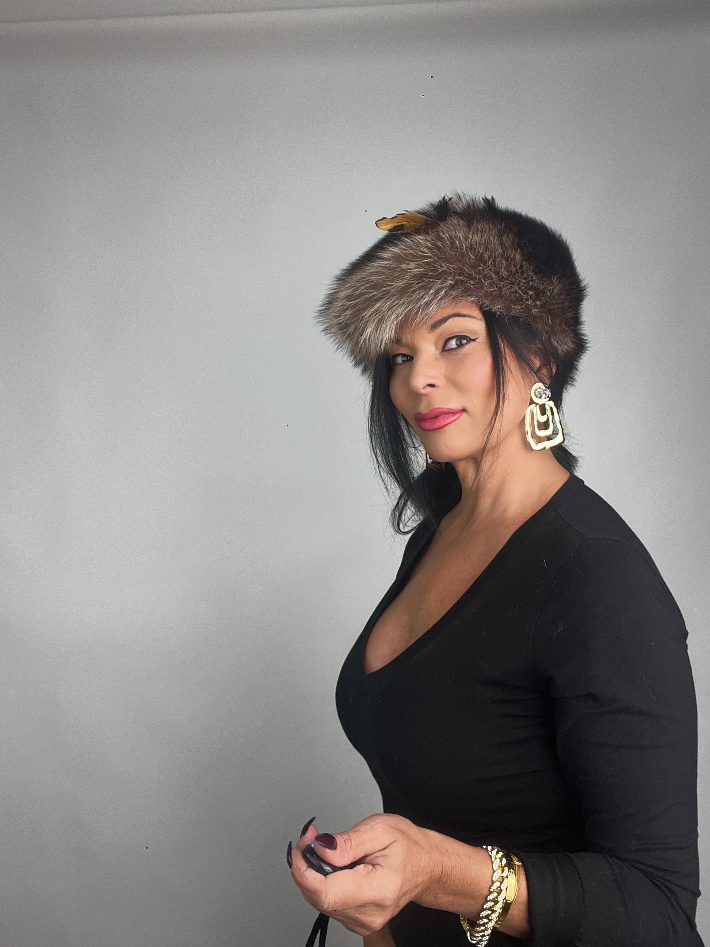 Cappello in marmotta N72