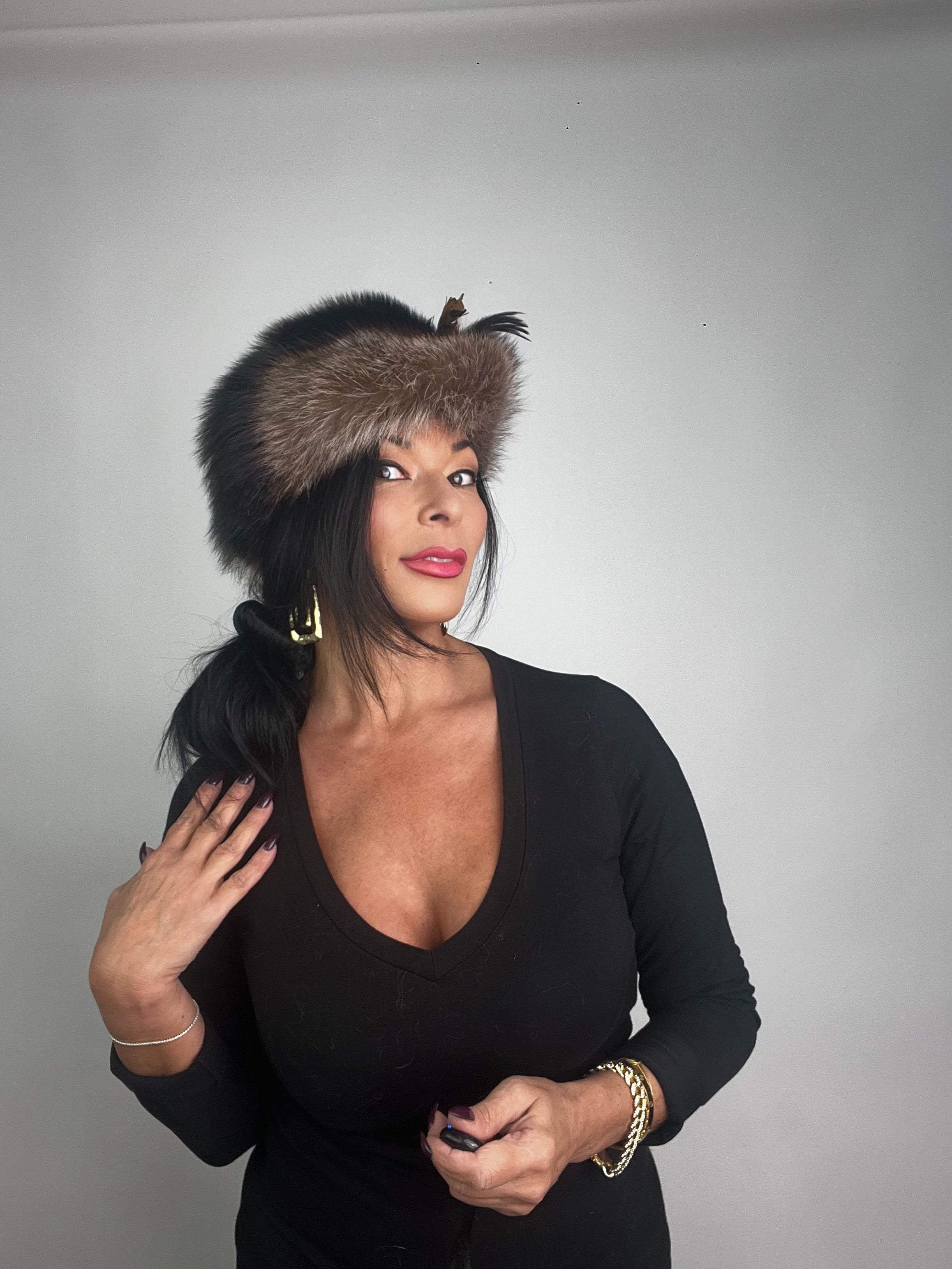 Cappello in marmotta N72