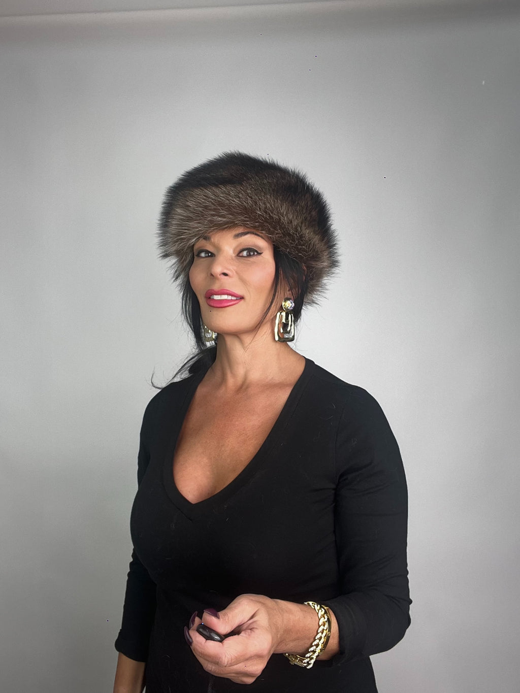 Cappello in marmotta N73