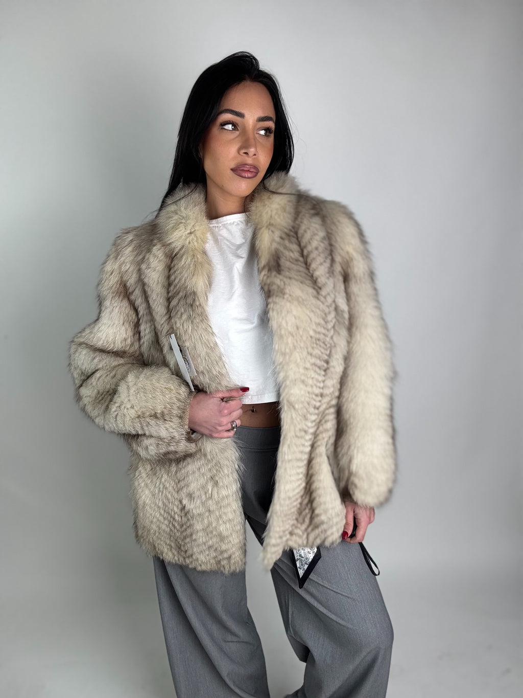 Mink Bomber Jacket