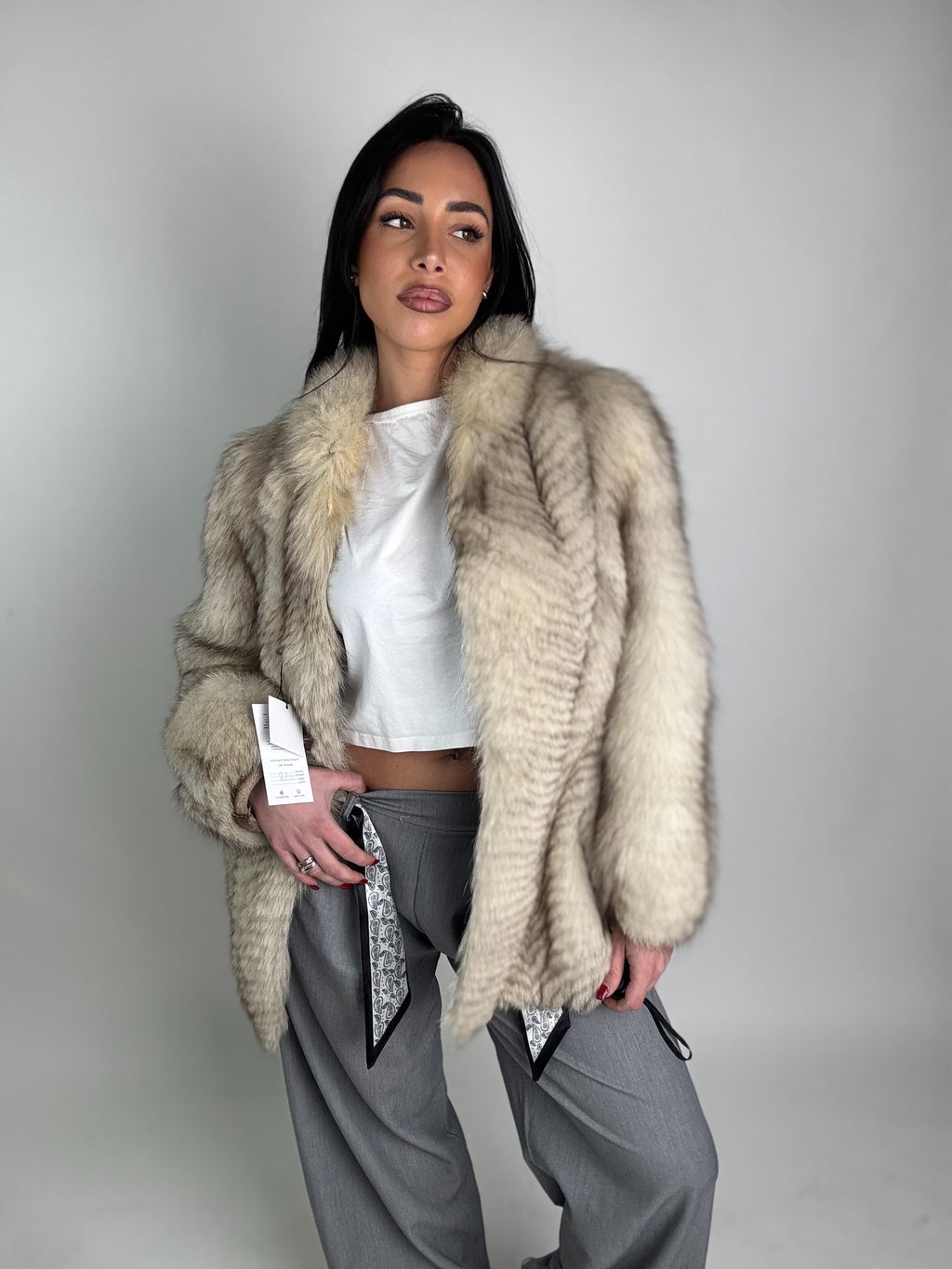 Mink Bomber Jacket
