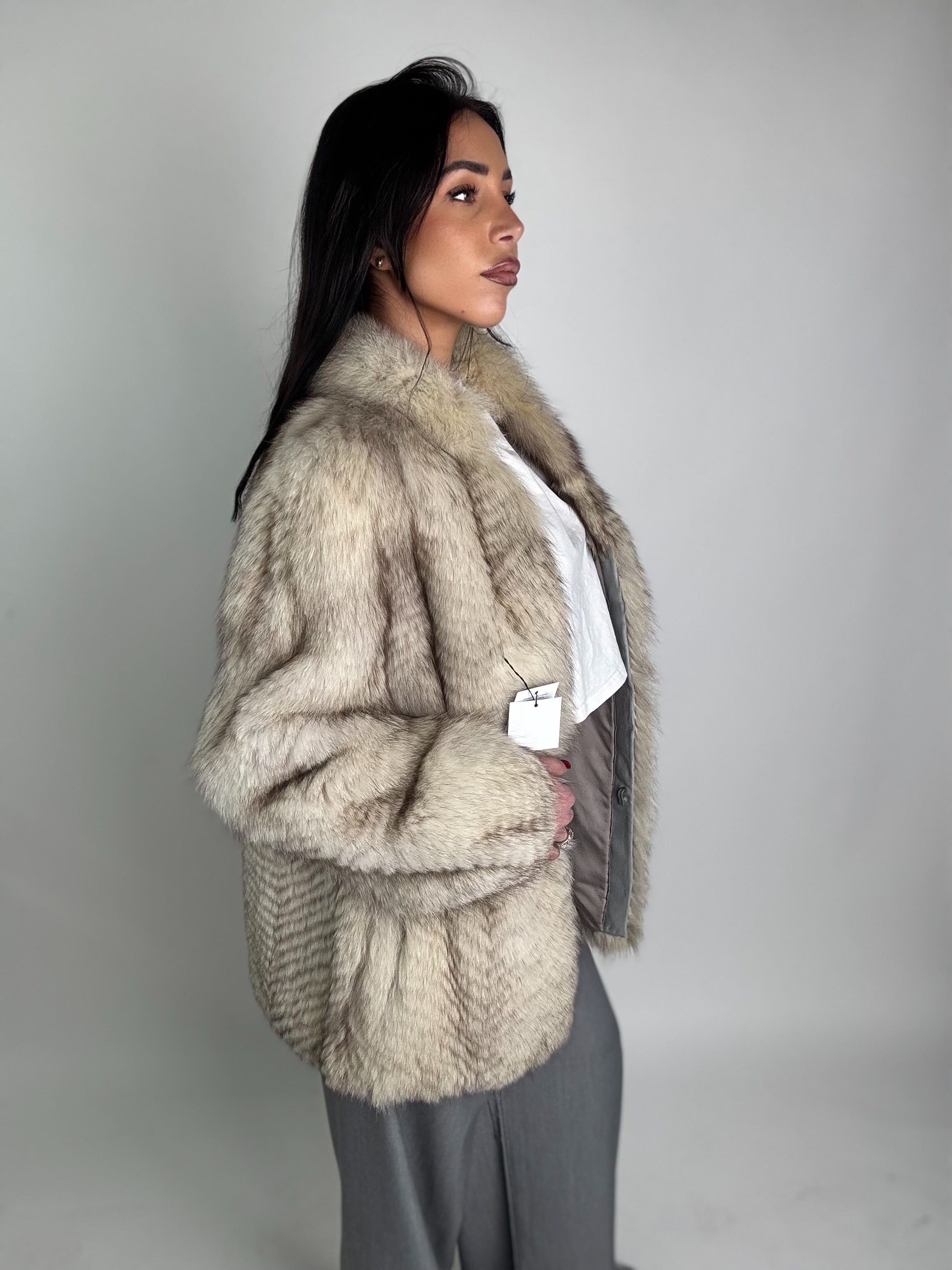 Mink Bomber Jacket