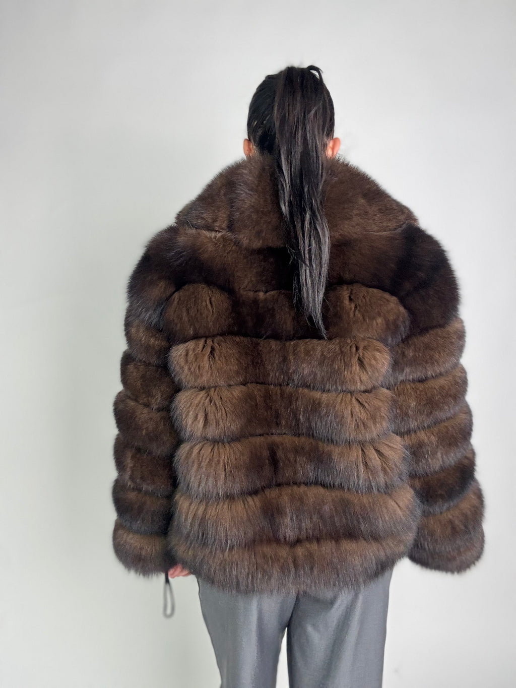 Giacca in volpe Selene N91