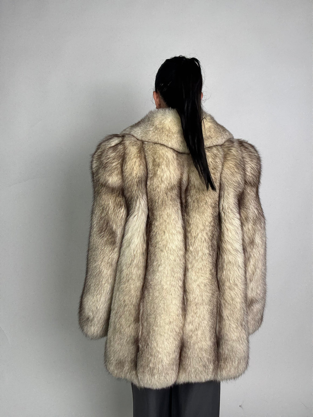 Giacca in volpe della groenlandia N94