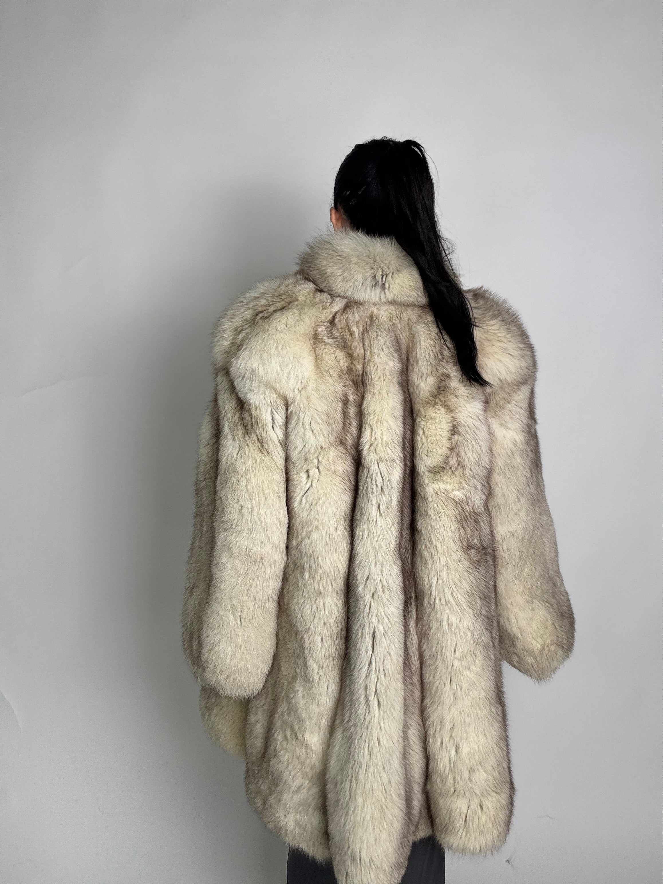 Giacca in volpe della groenlandia N95