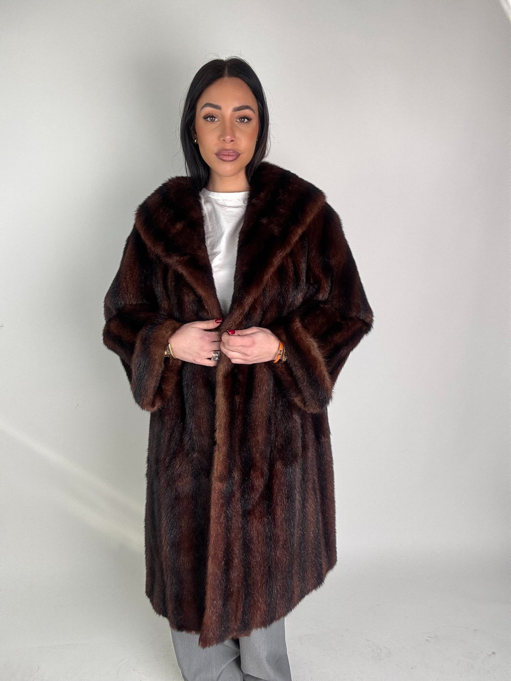 Cappotto in castoro N415