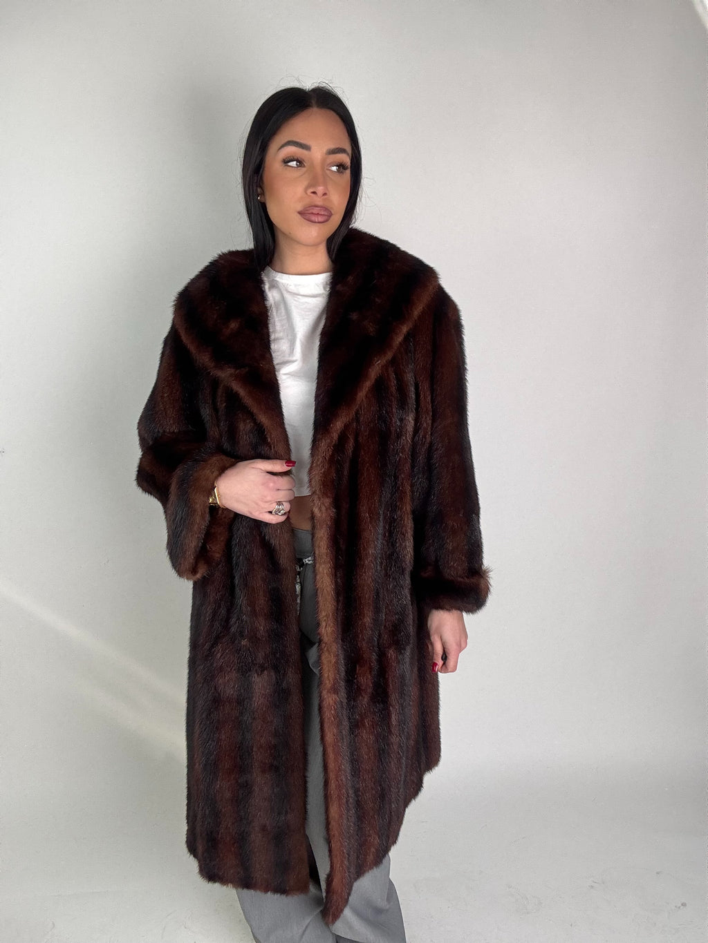 Cappotto in castoro N415
