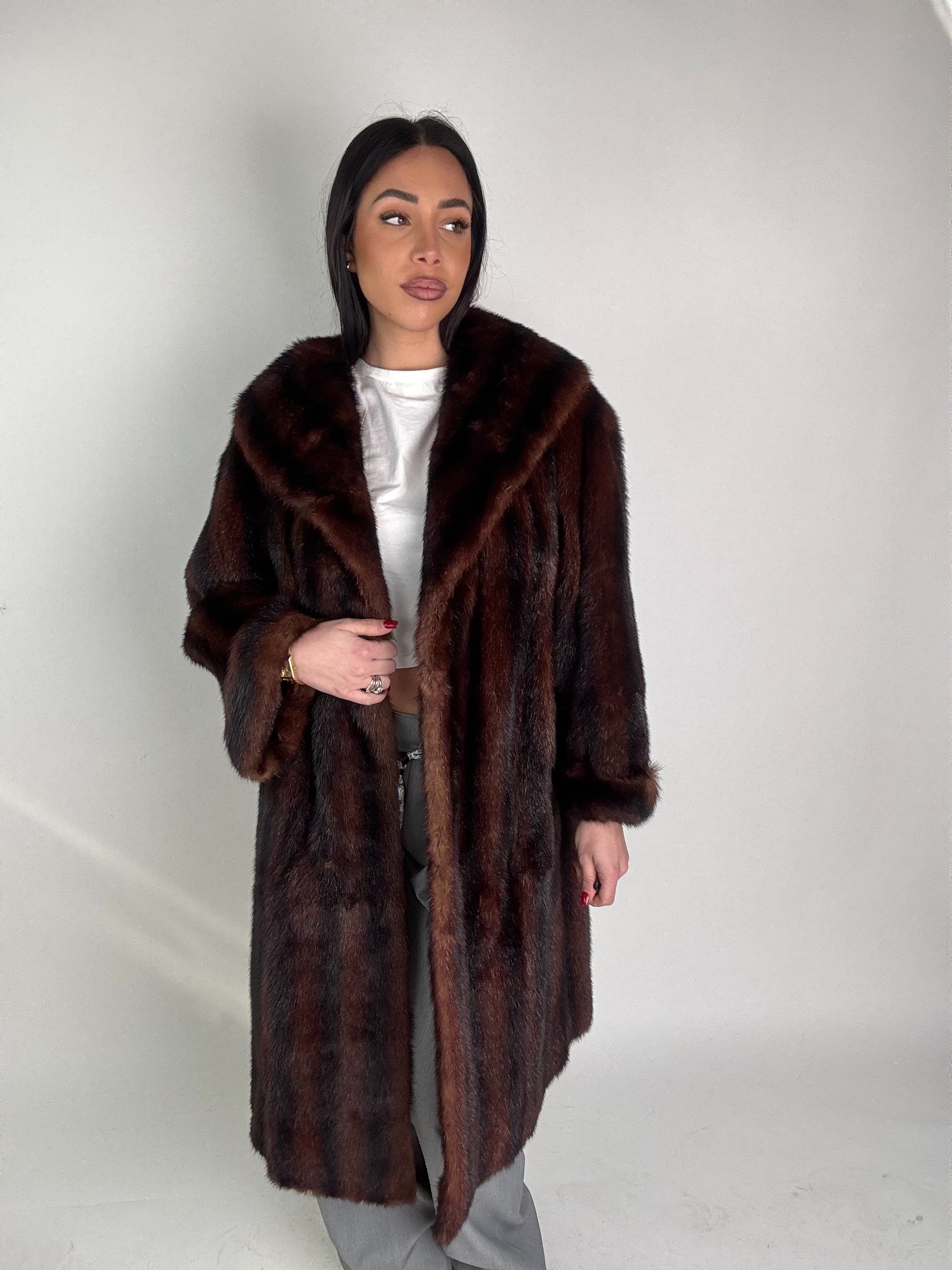 Cappotto in castoro N415