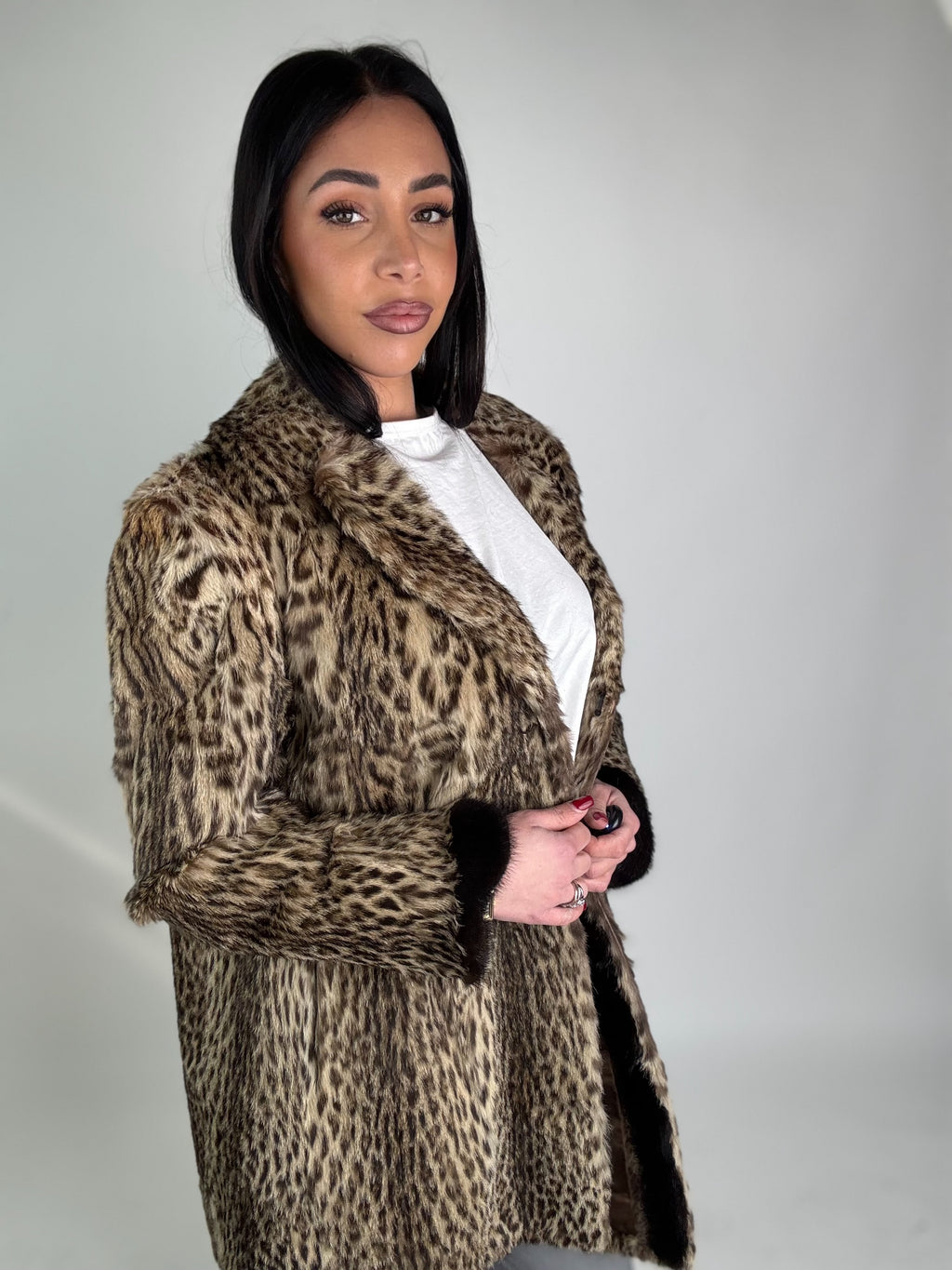Giacca in ocelot N66
