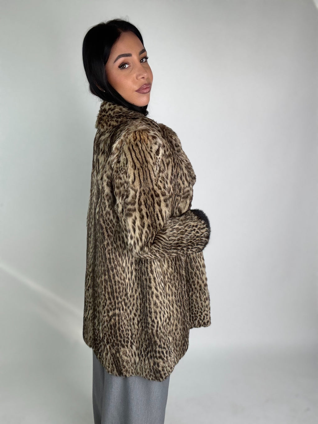 Giacca in ocelot N66