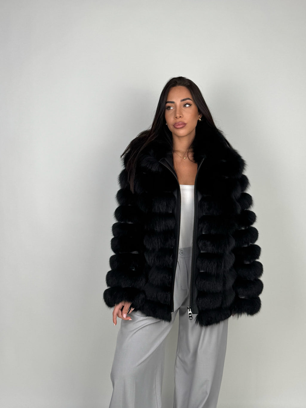Bomber in volpe N421