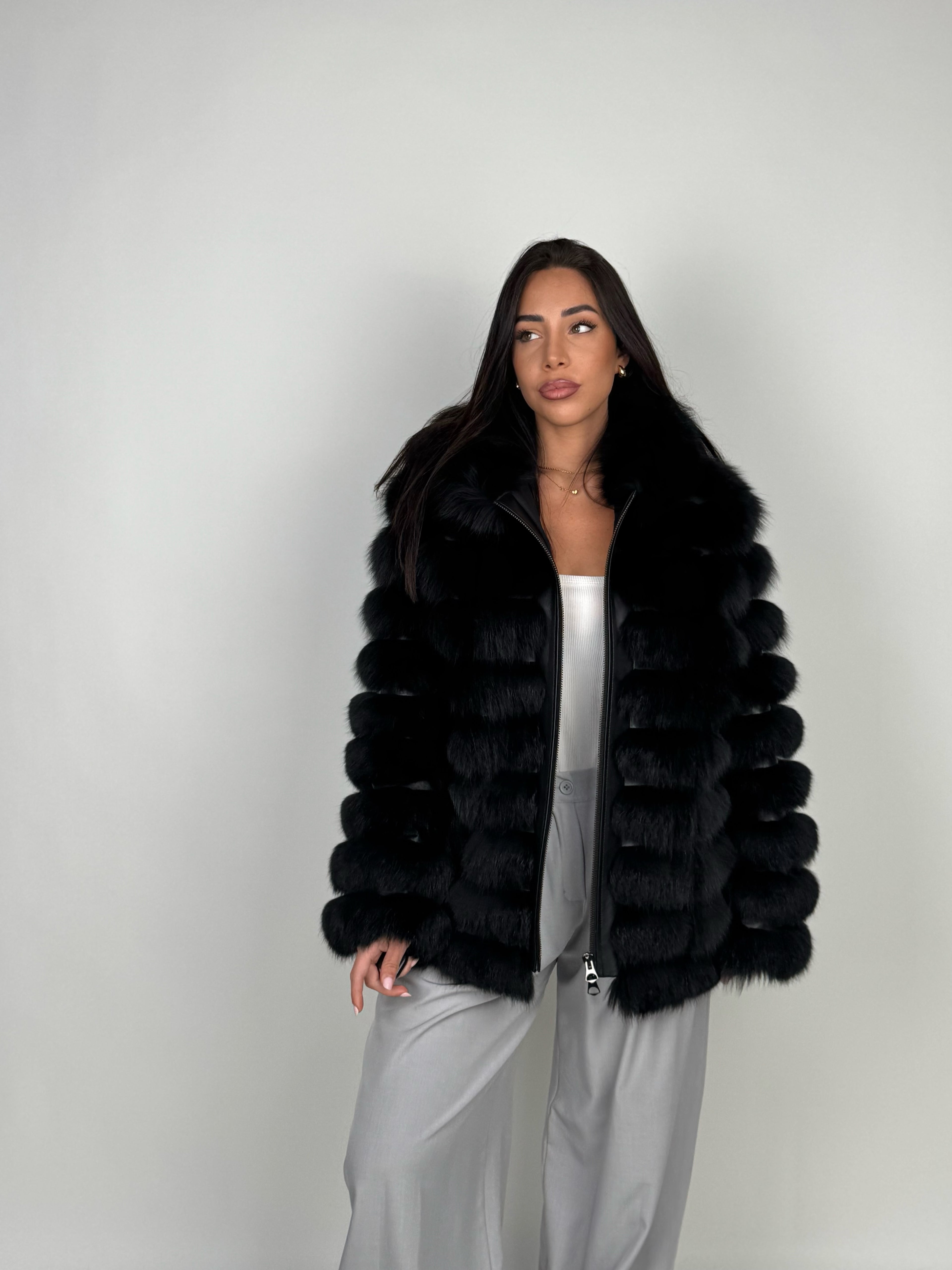Bomber in volpe N421
