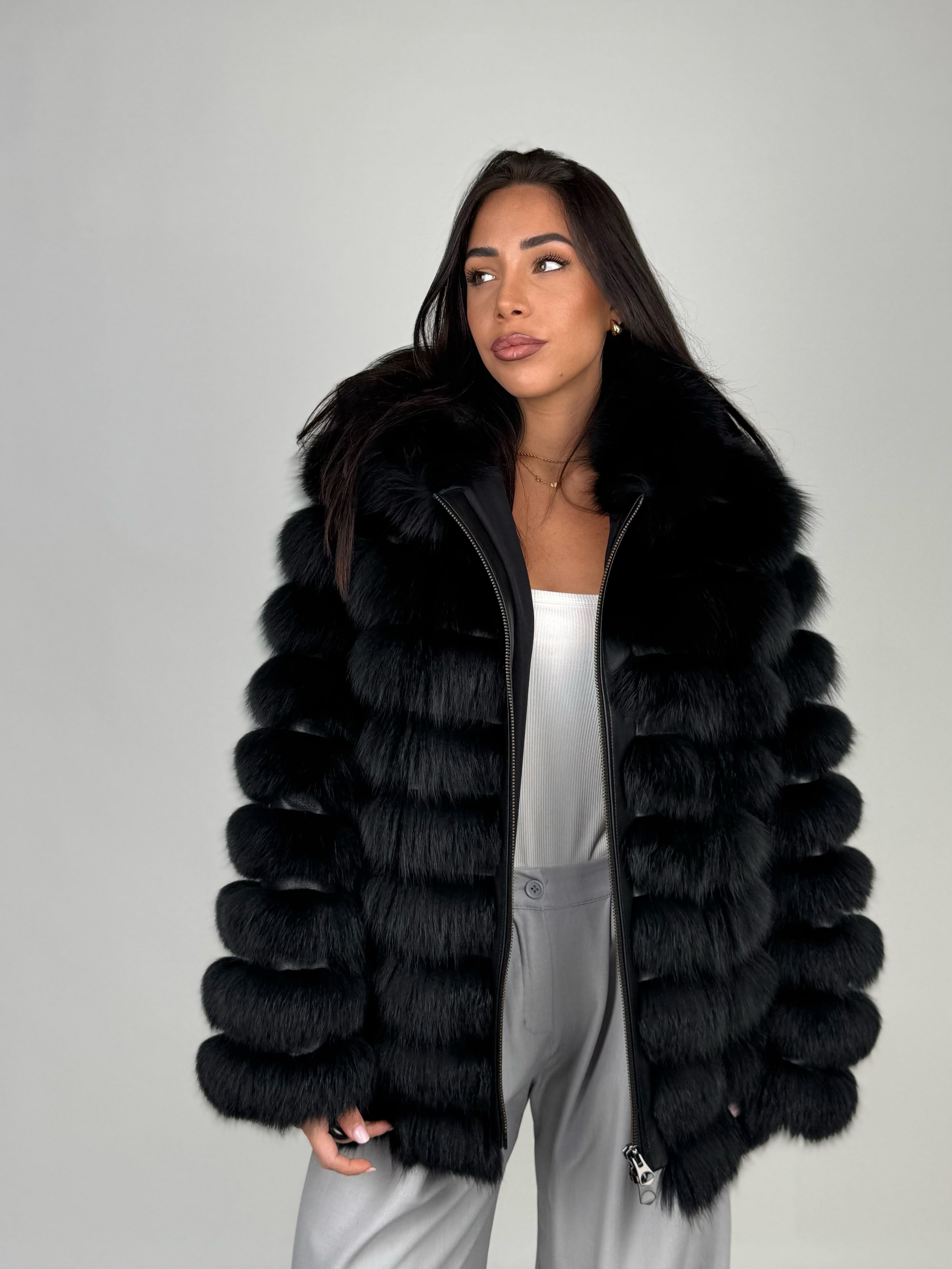 Bomber in volpe N421