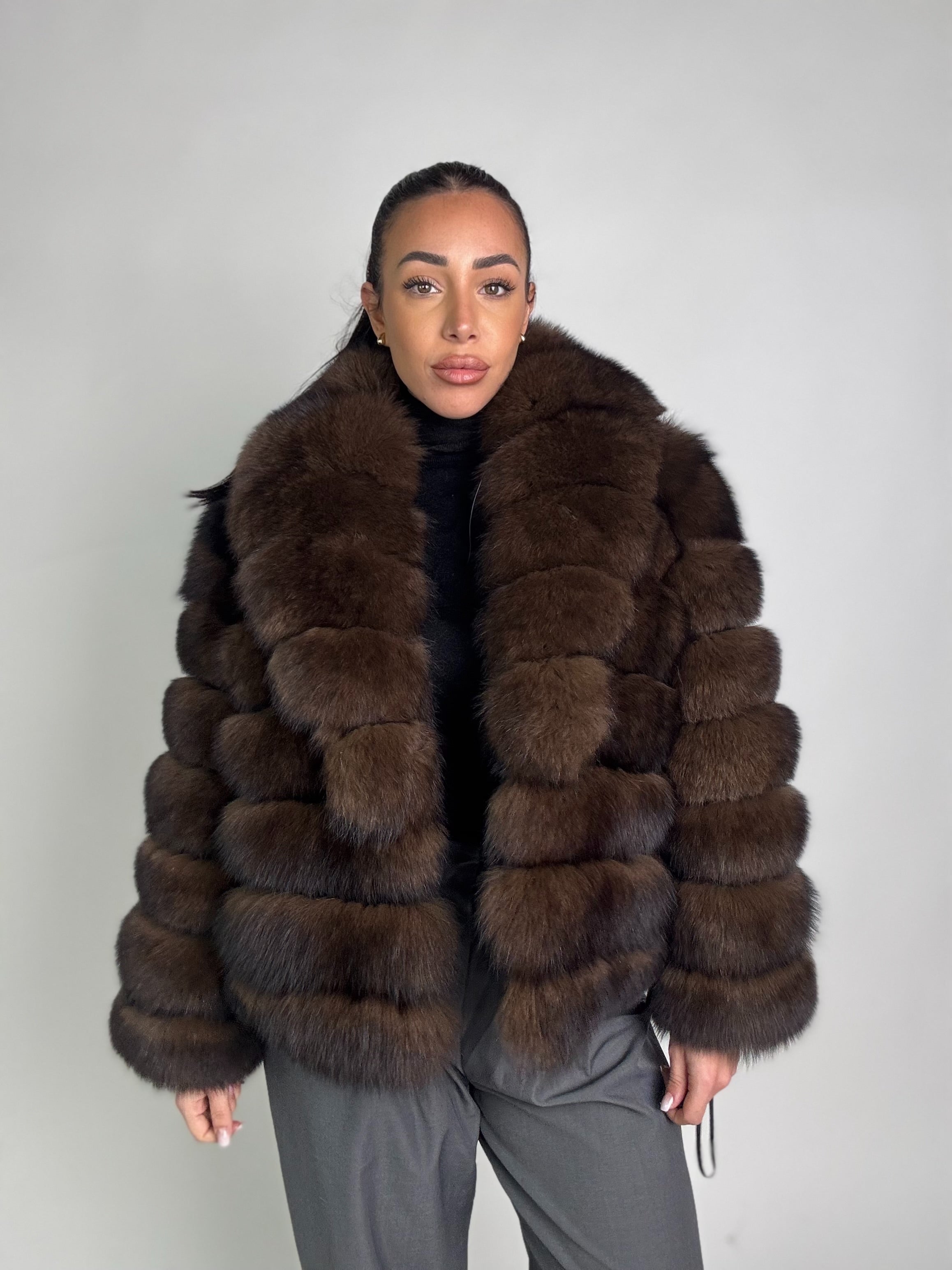 Giacca in volpe Selene N91