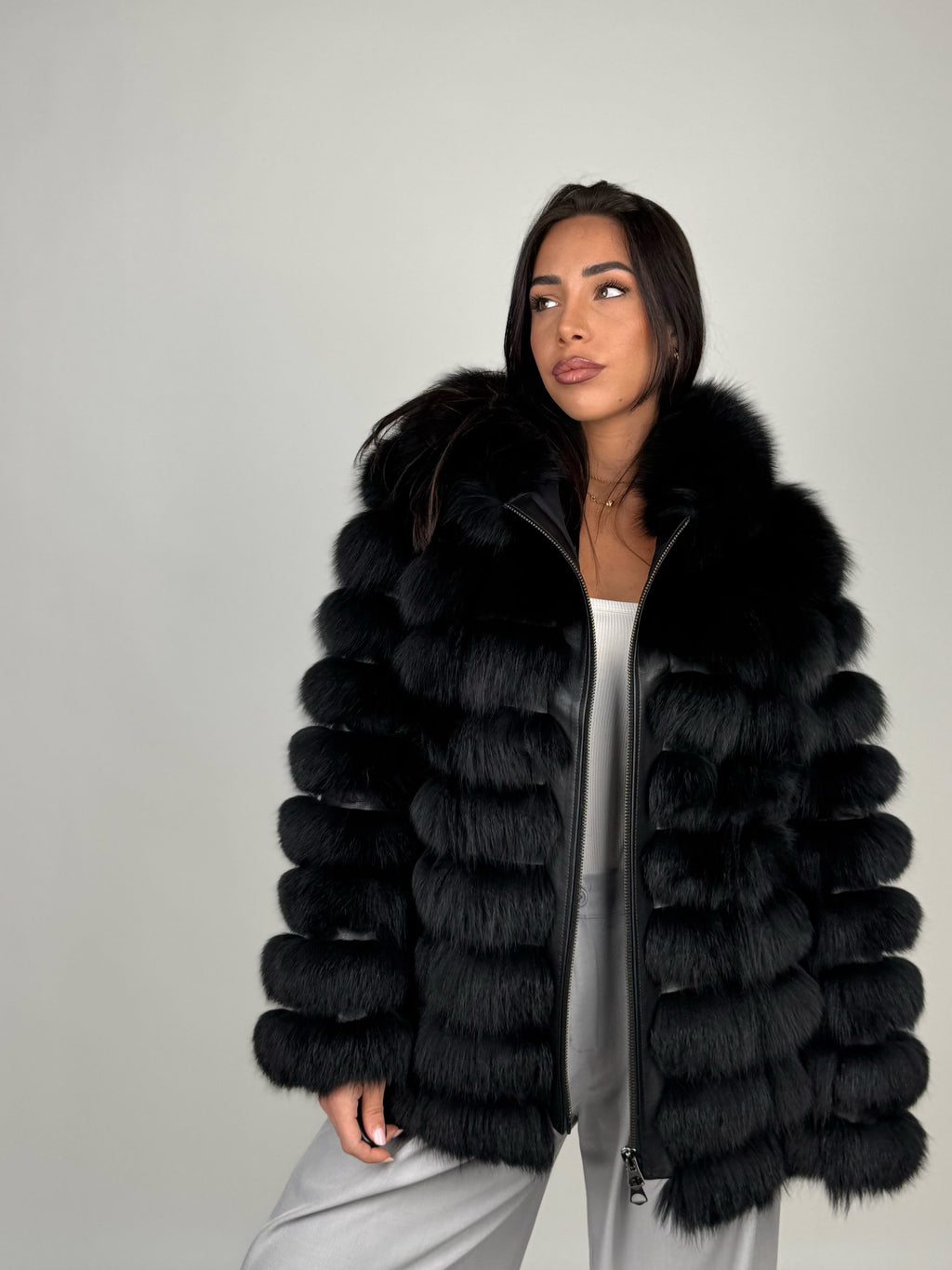 Bomber in volpe N421