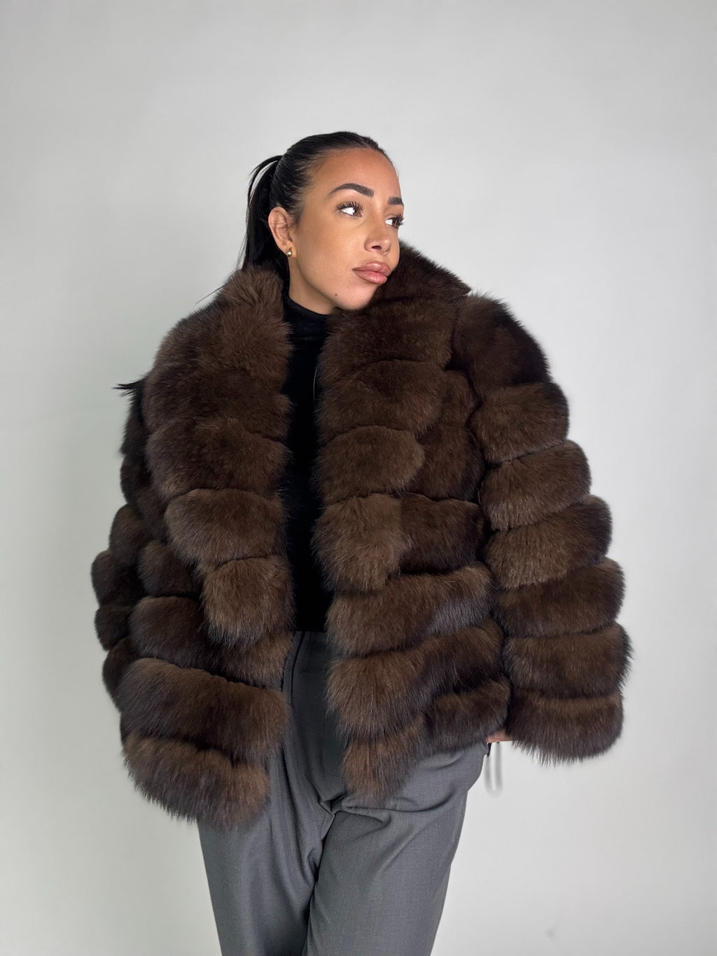 Giacca in volpe Selene N91