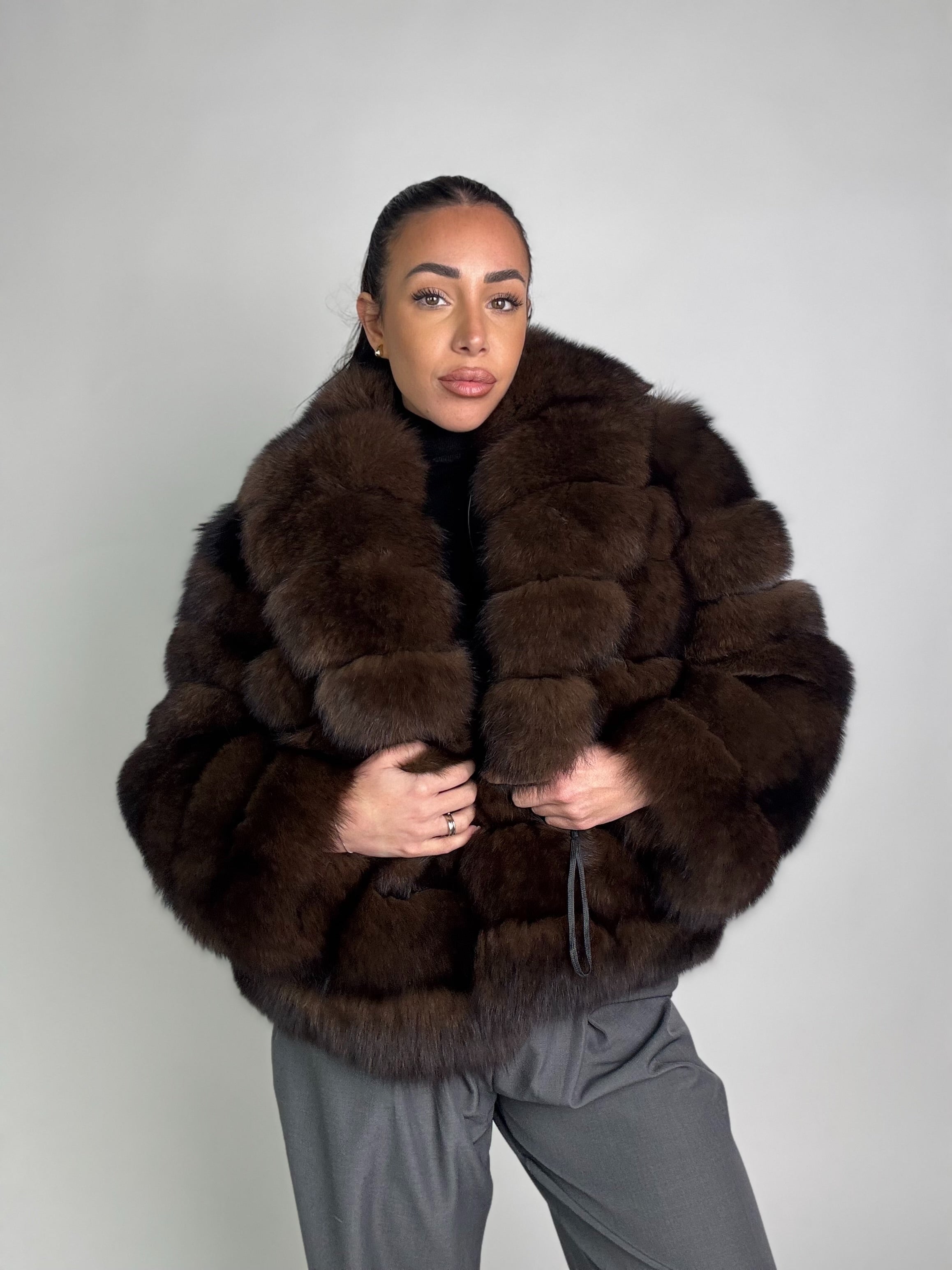 Giacca in volpe Selene N91