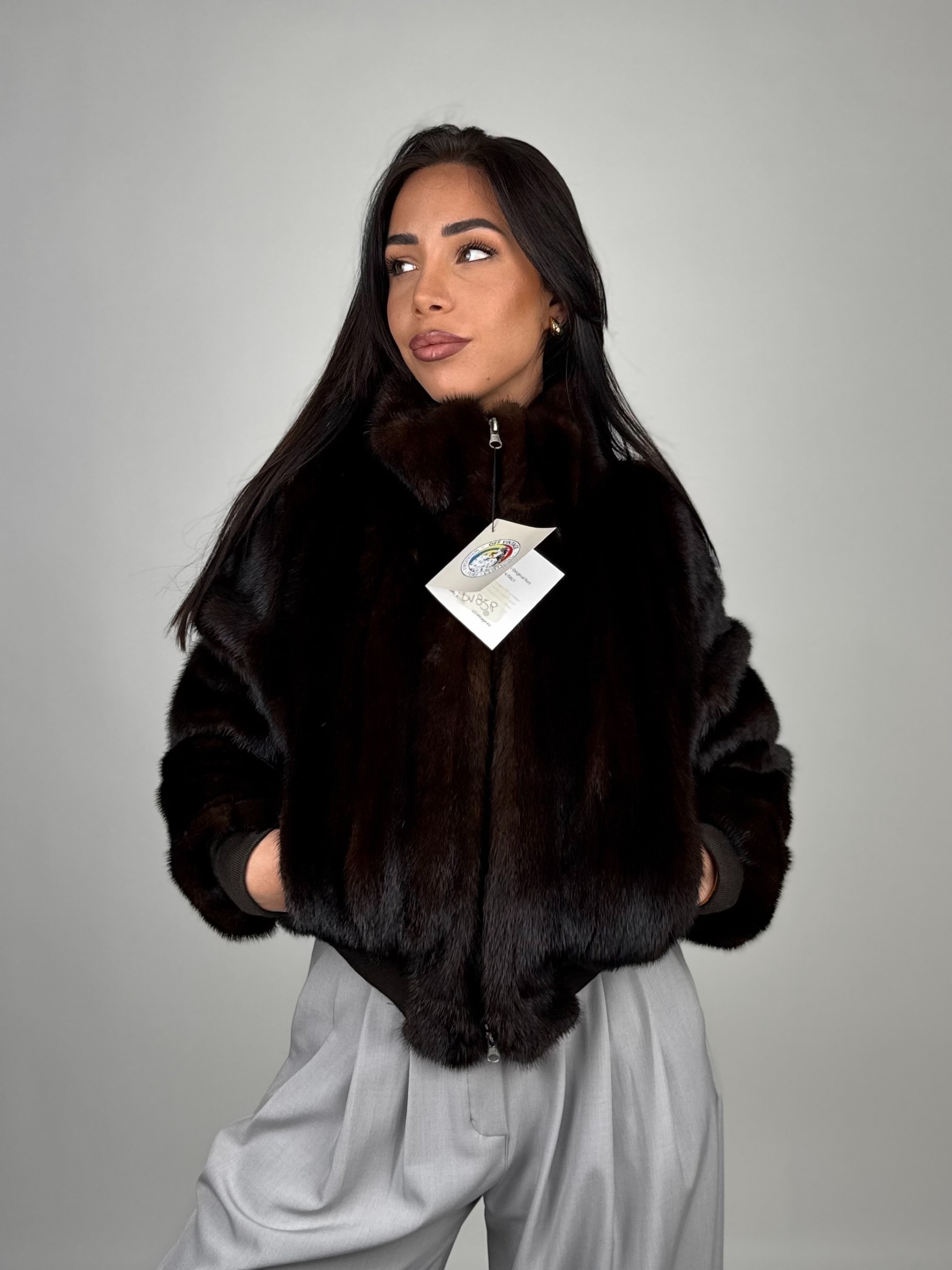 Bomber in visone N85