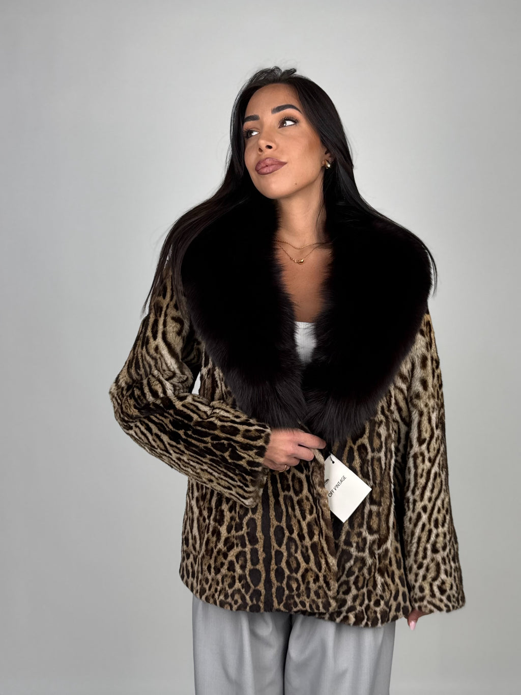 Giacca in leopardo N43