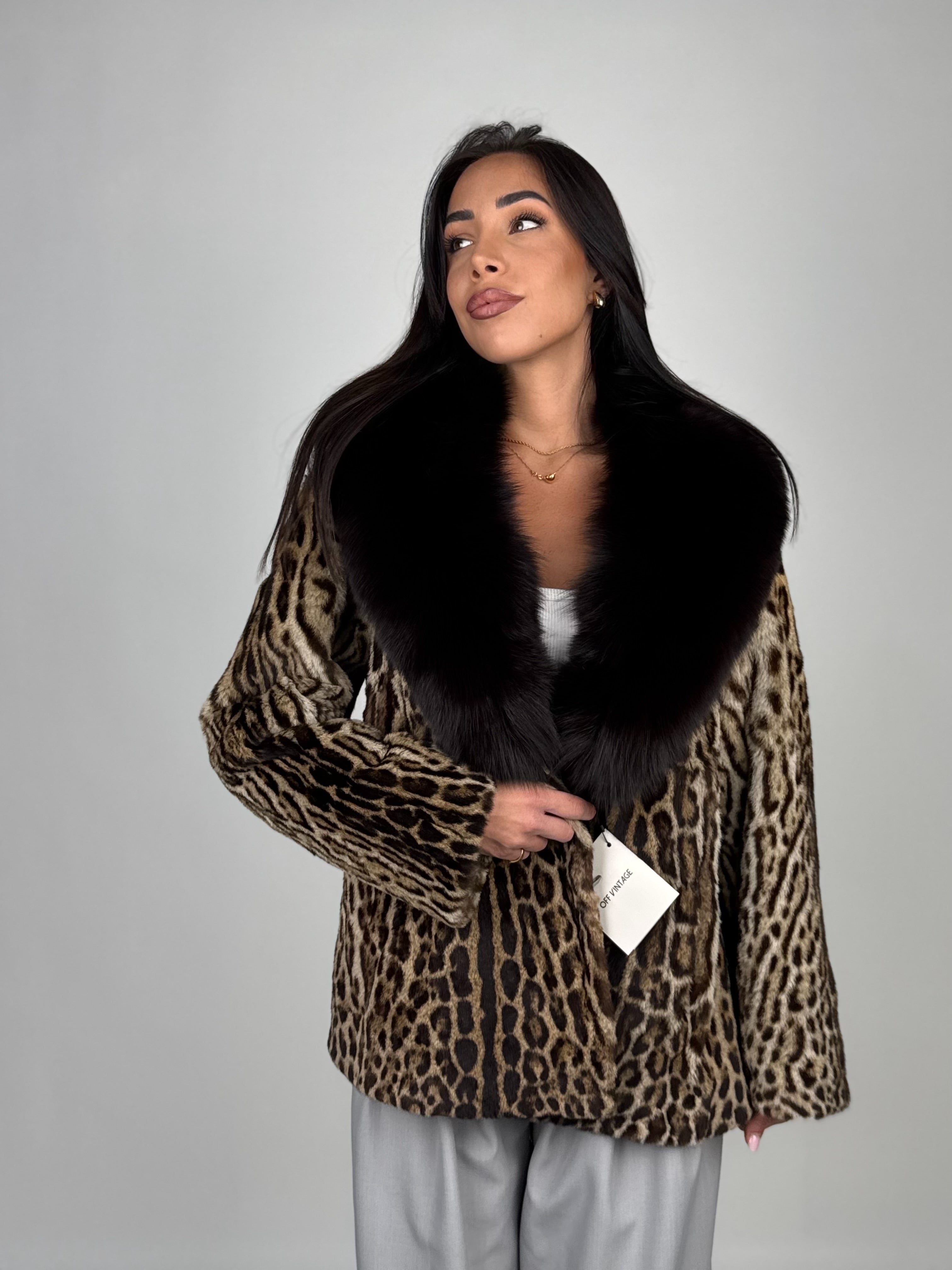 Giacca in leopardo N43