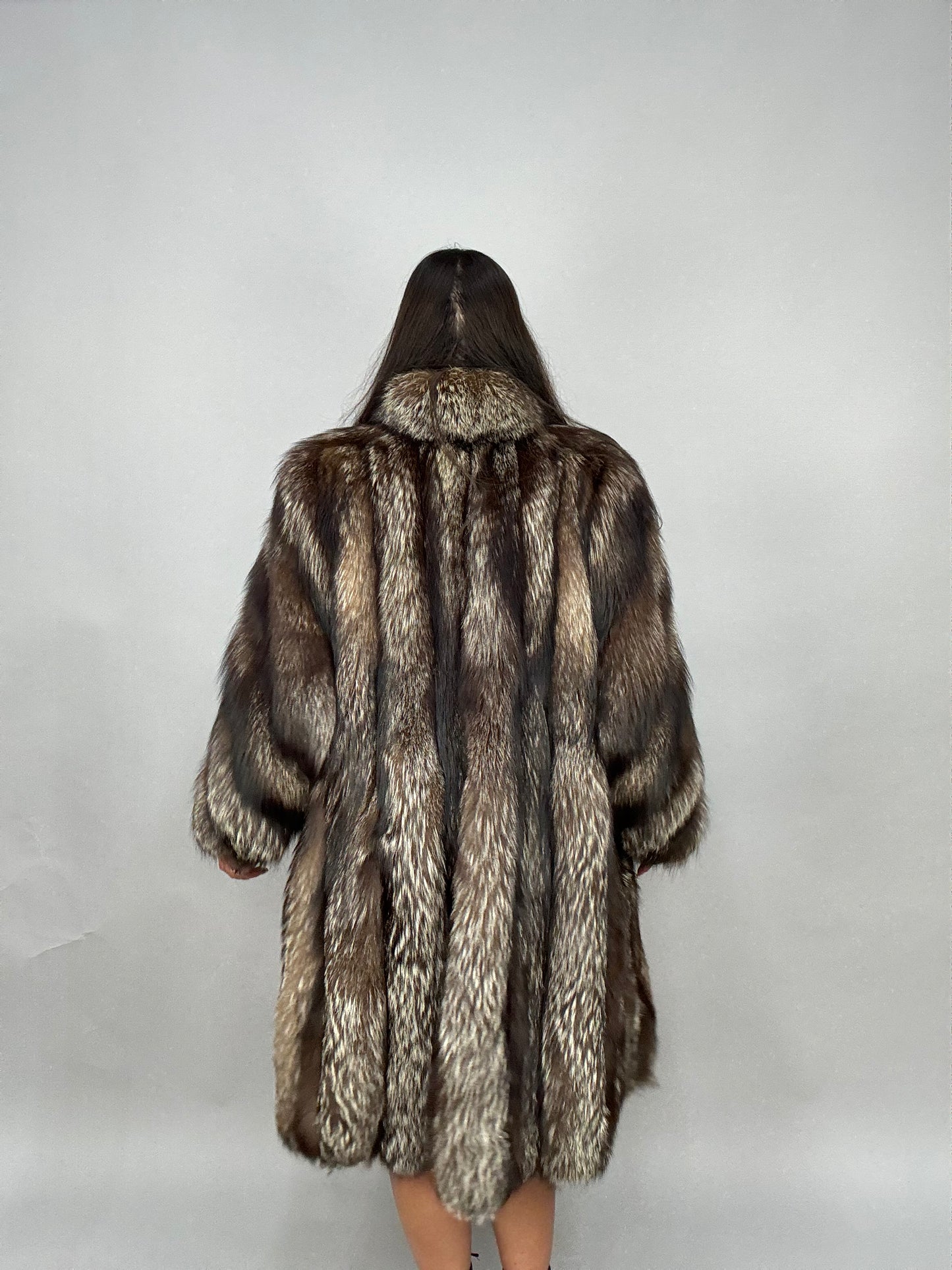 Silver fox jacket