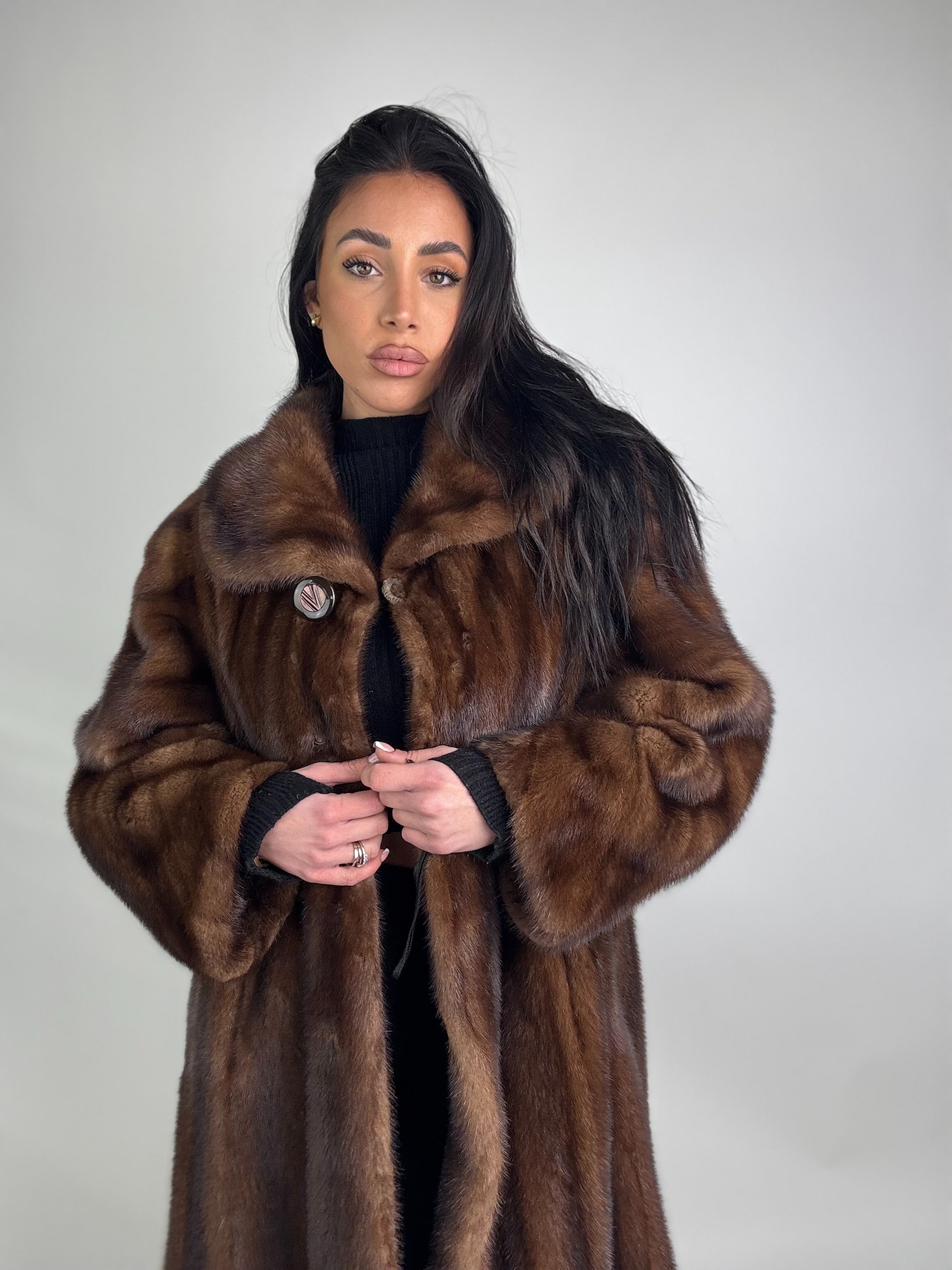 Cappotto in visone N474