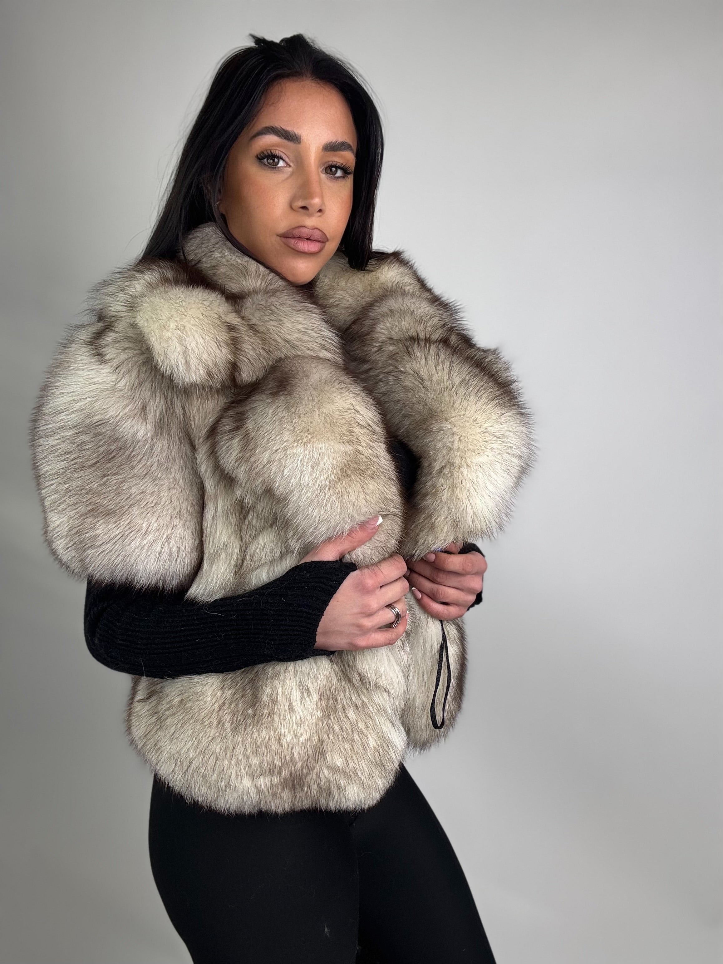 Mink Bomber Jacket