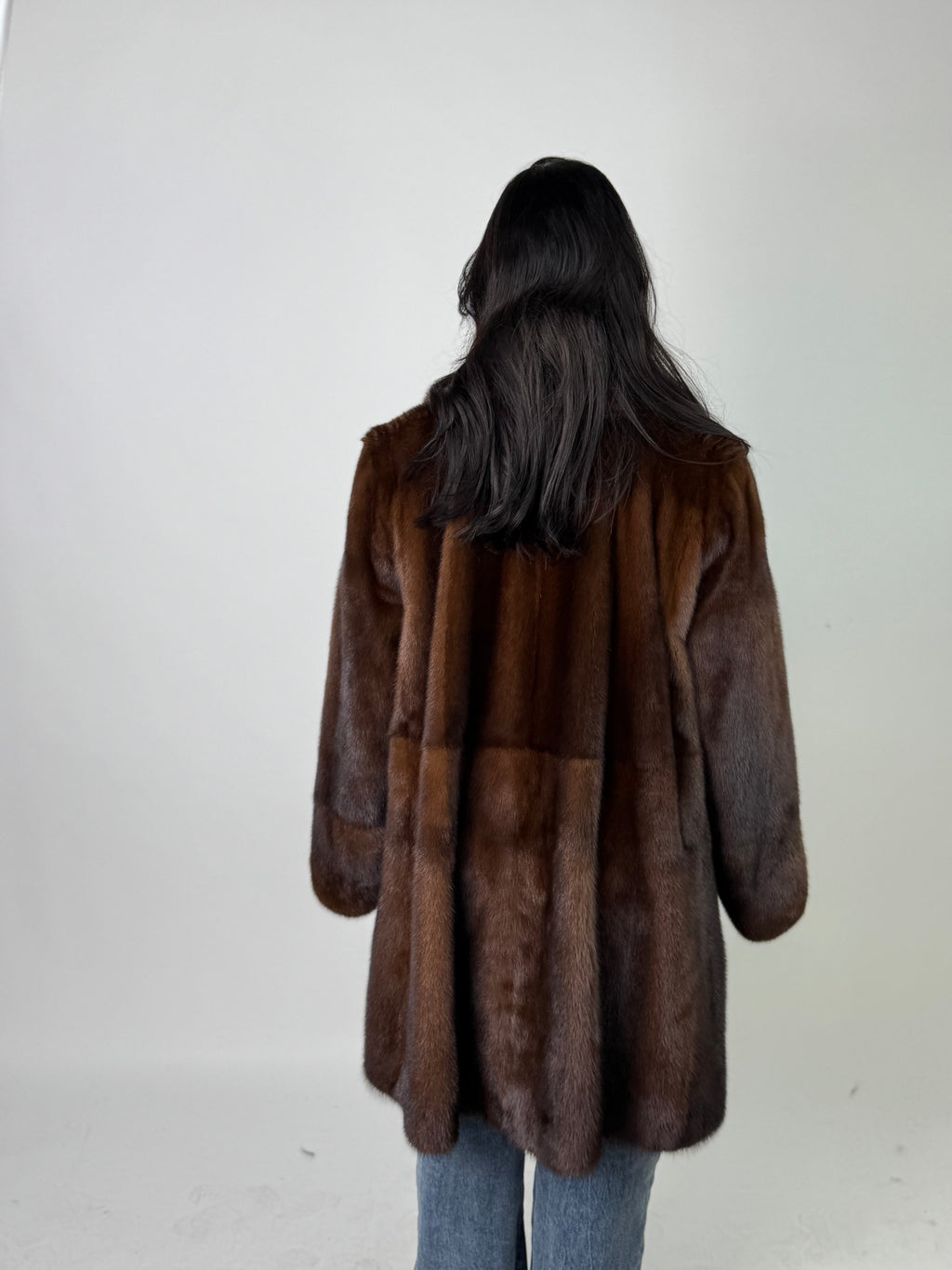 Cappotto in visone N579