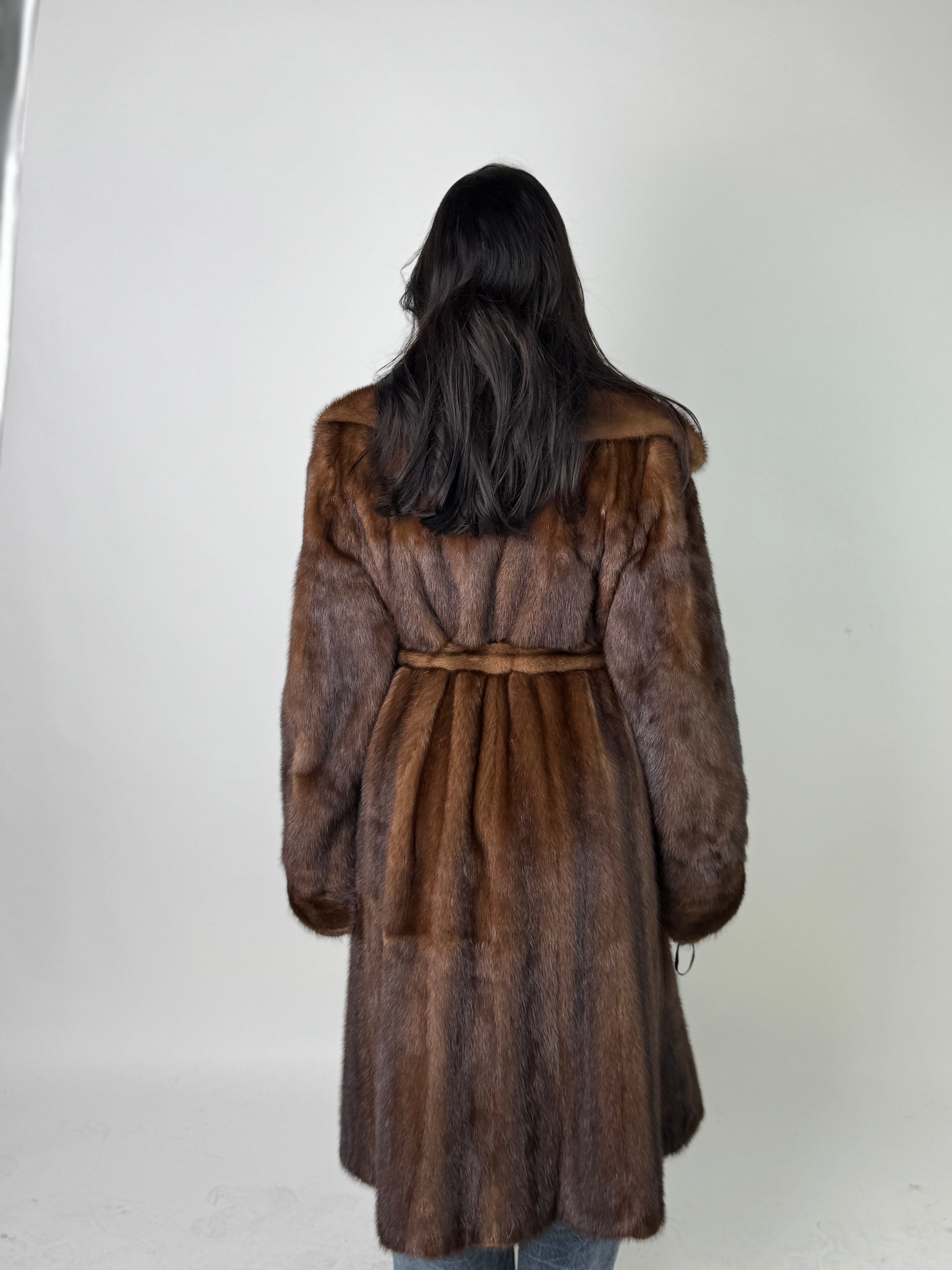 Cappotto in visone N580