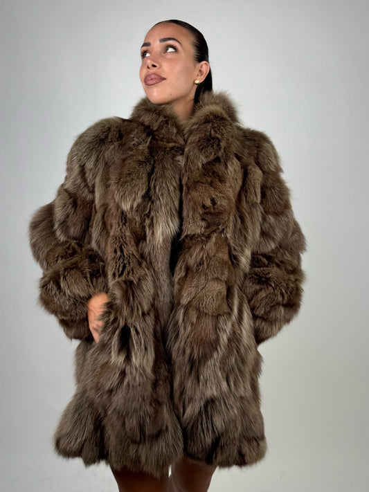 Giacca in volpe brown N51