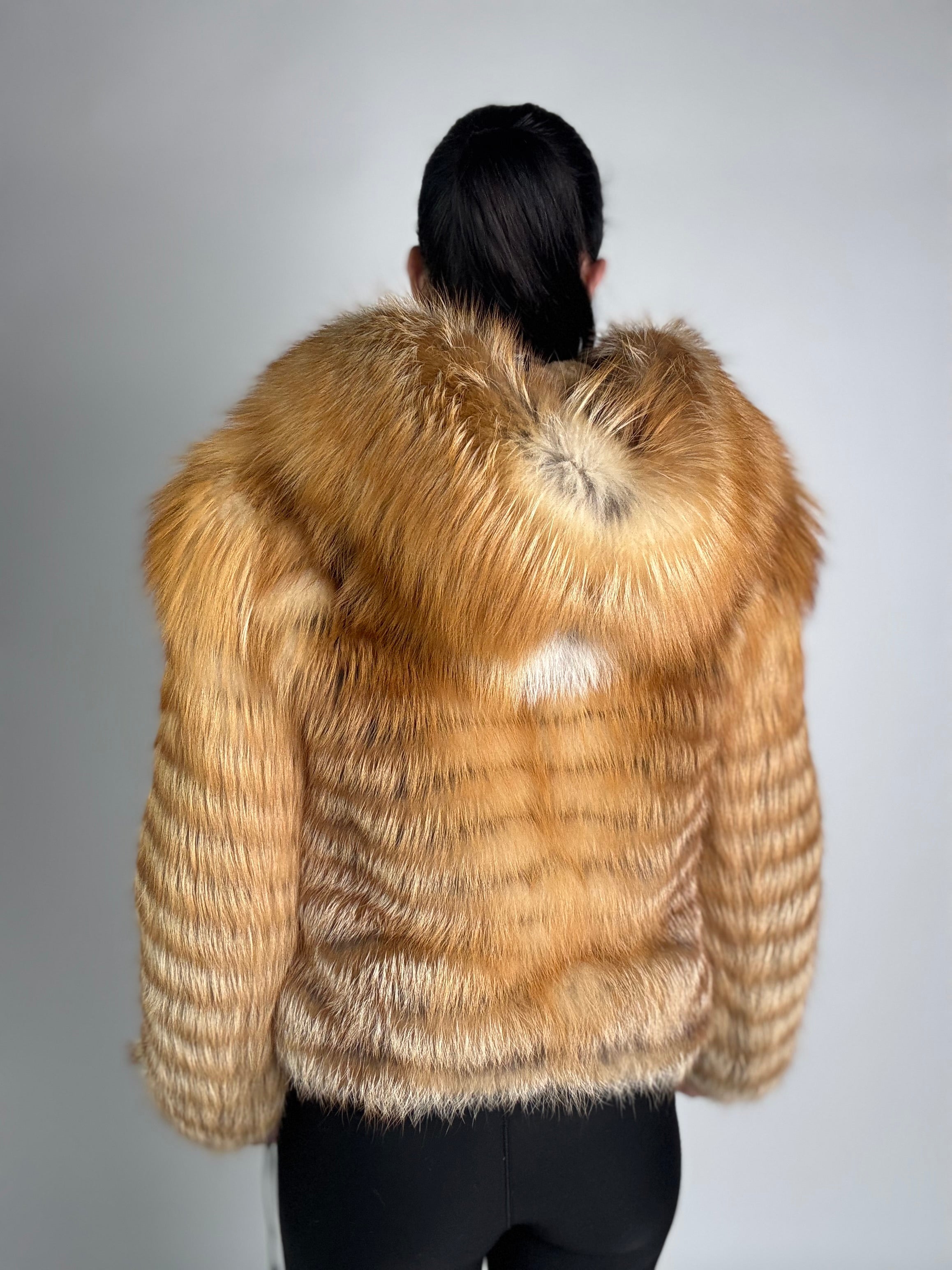 Mink Bomber Jacket