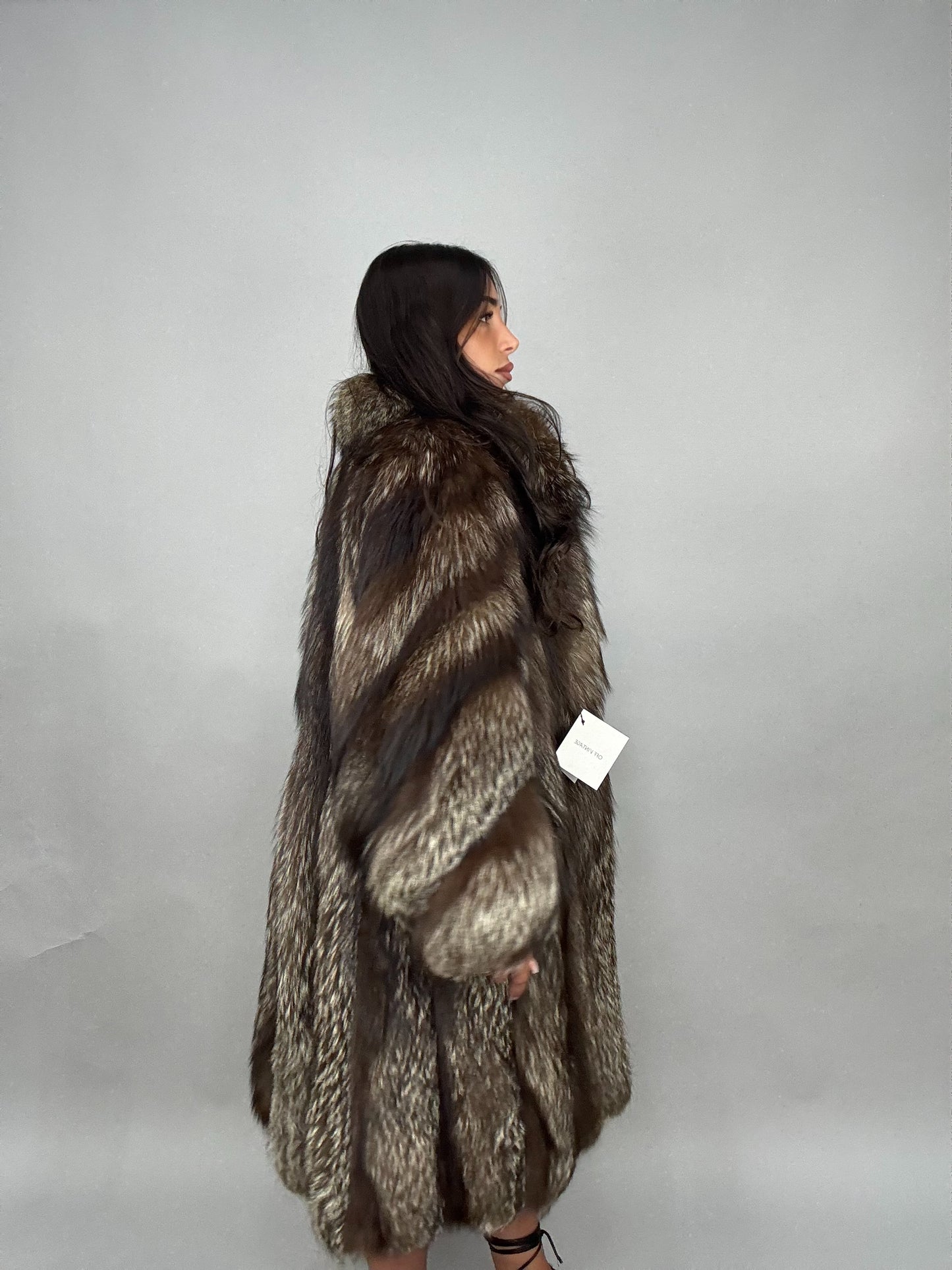 Silver fox jacket