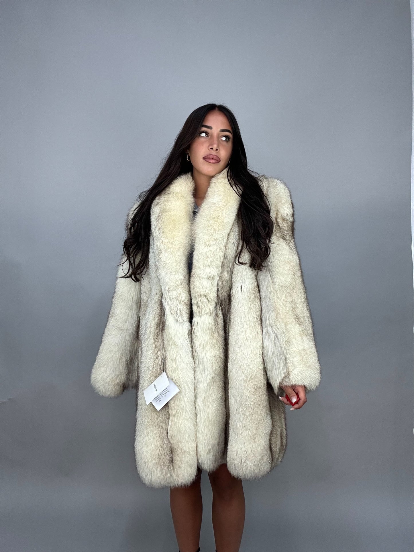 Silver fox jacket