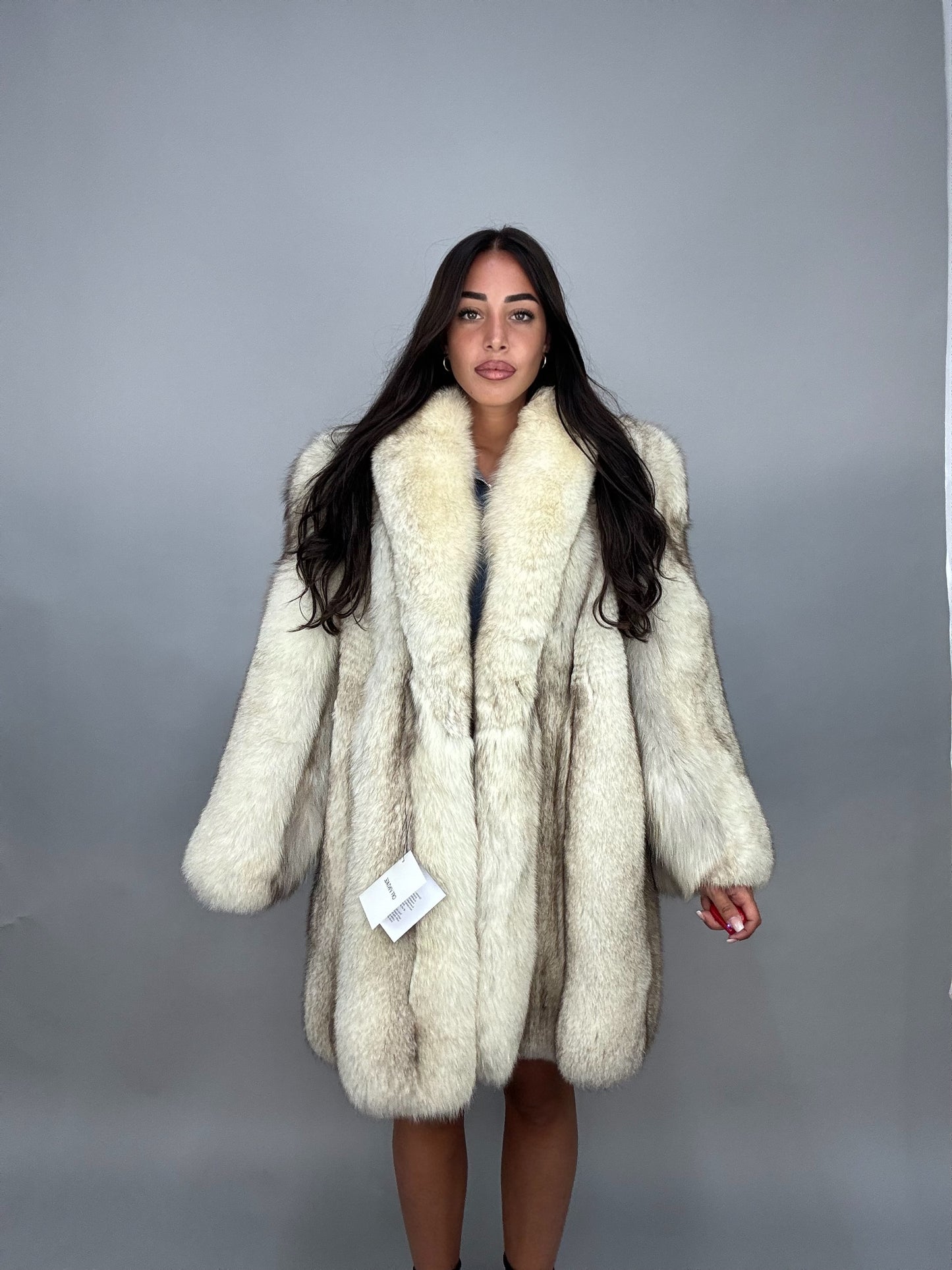 Silver fox jacket