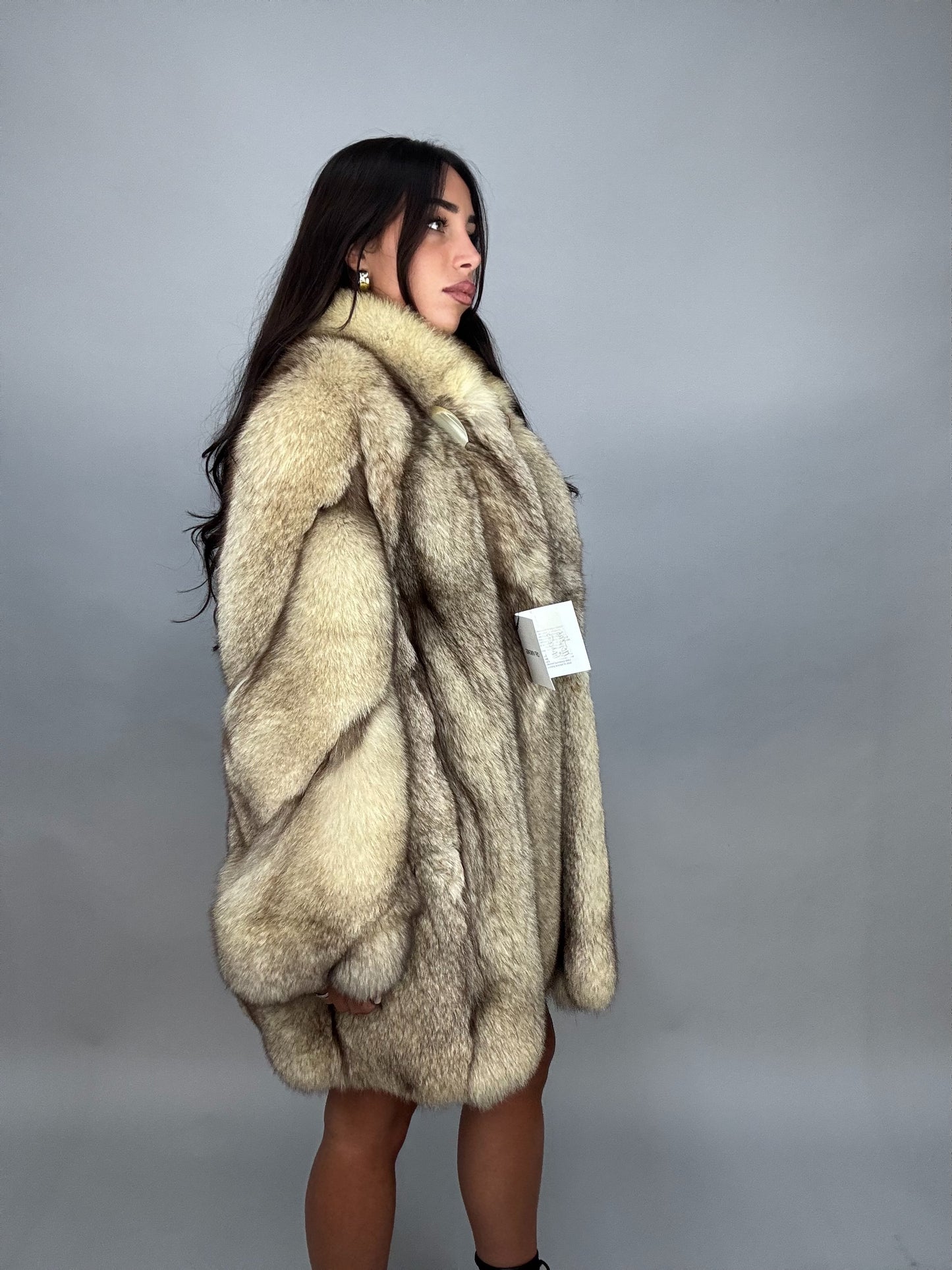 Silver fox jacket