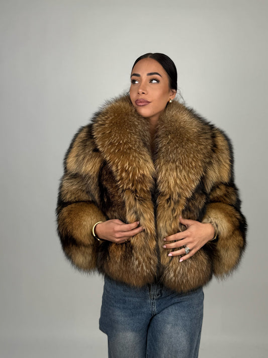Giacca in murmasky Michelle crop