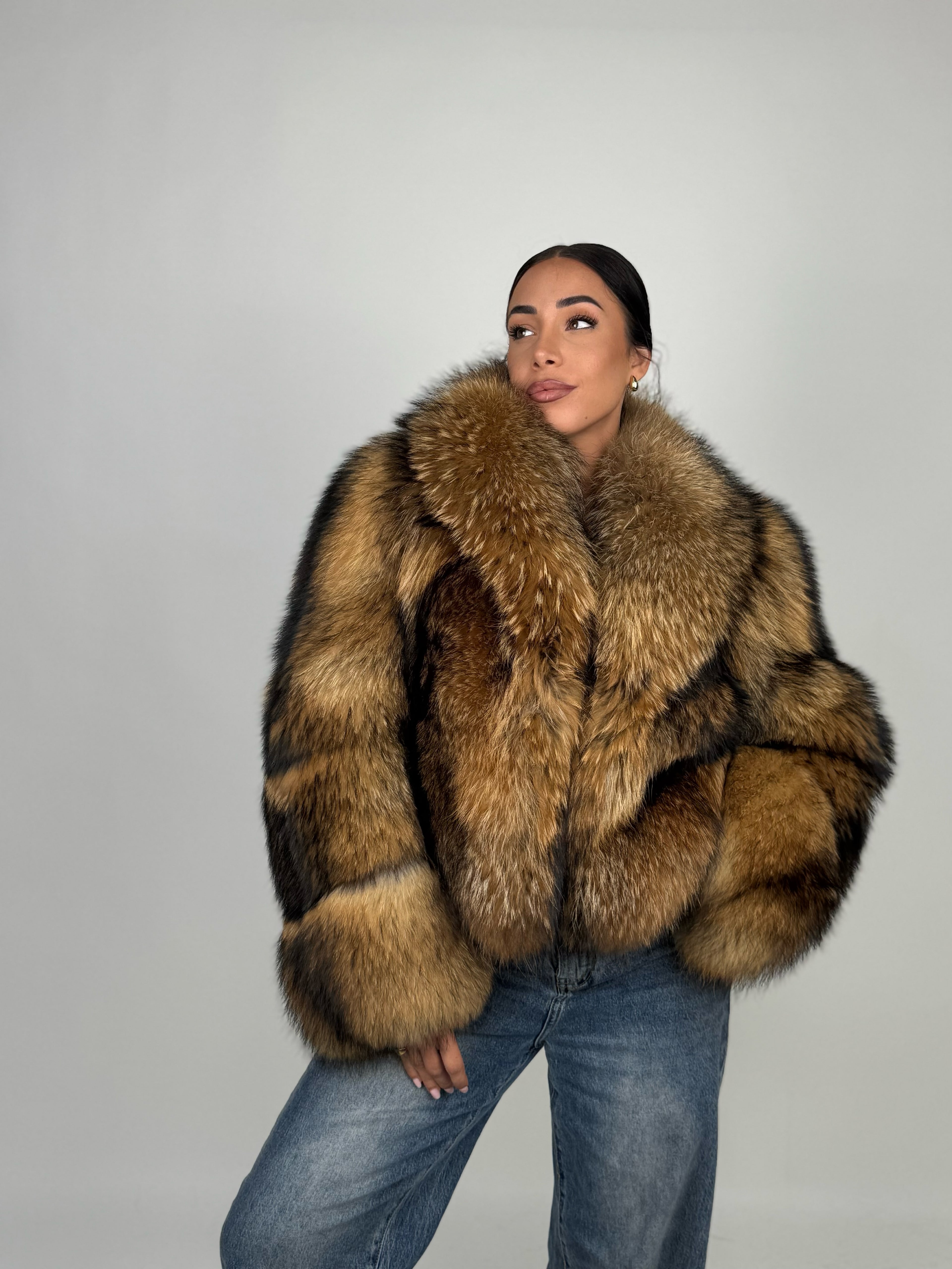 Giacca in murmasky Michelle crop