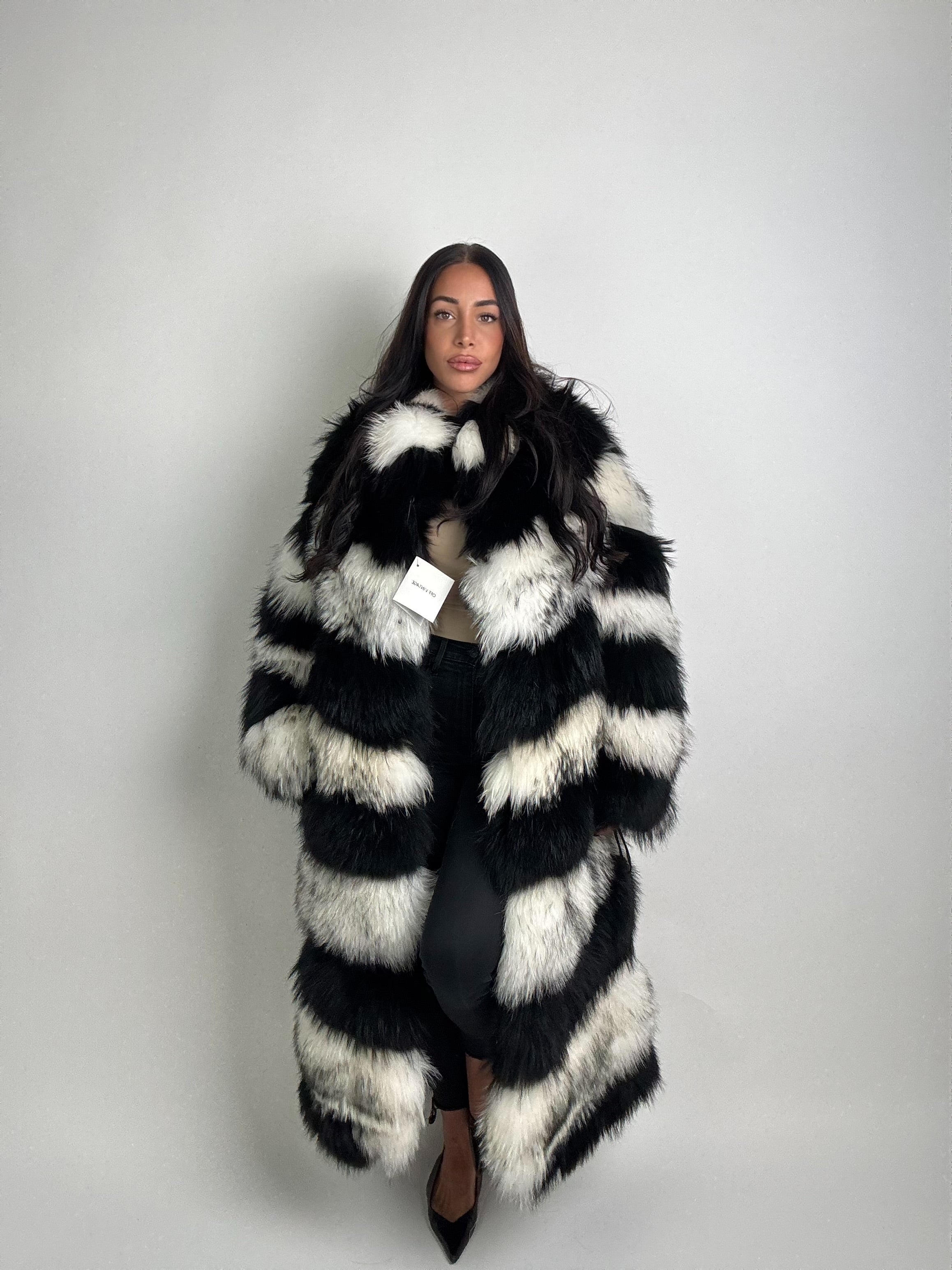 Cappotto in volpe Crudelia