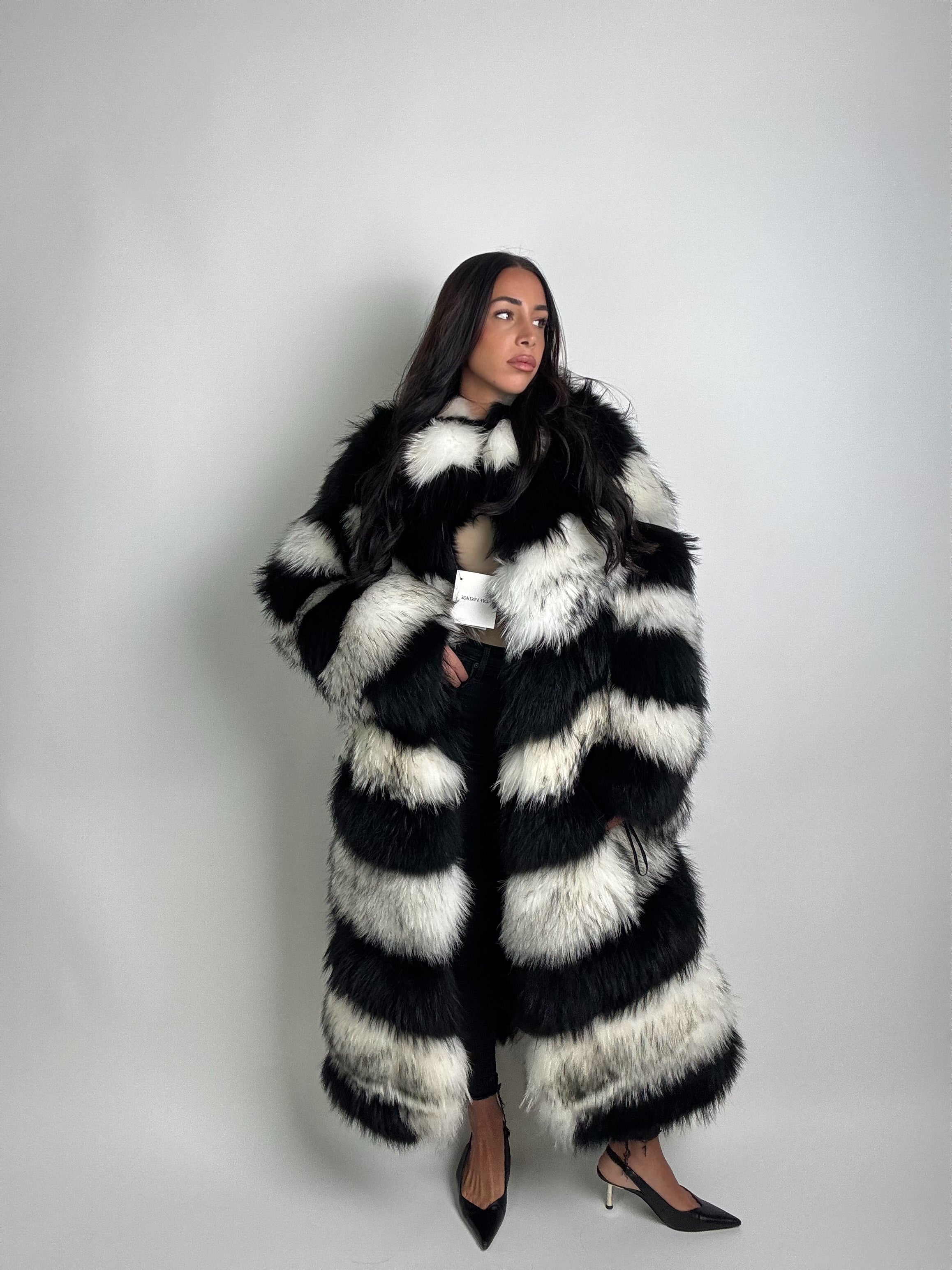 Cappotto in volpe Crudelia