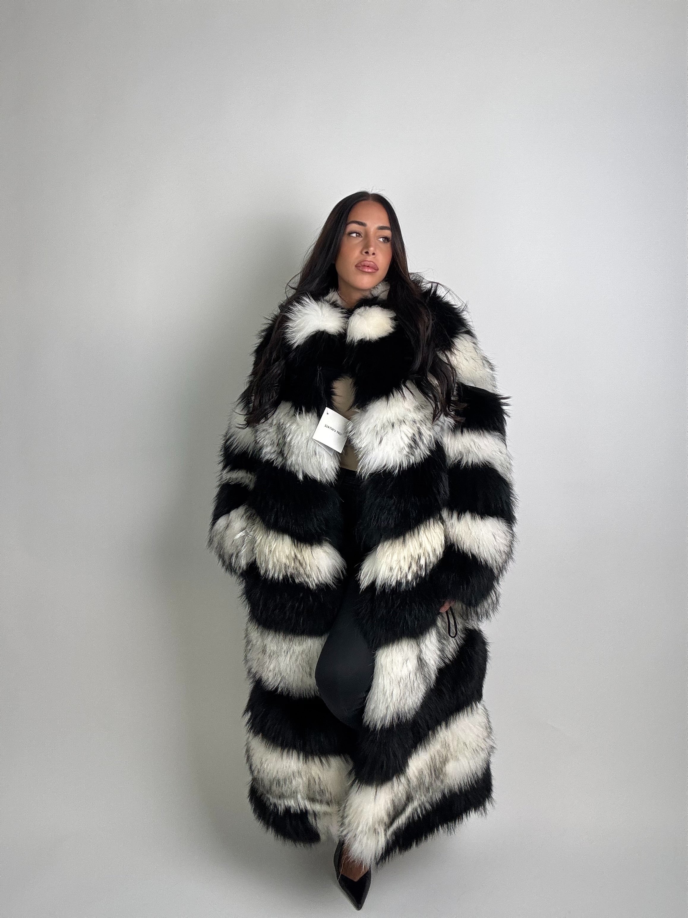 Cappotto in volpe Crudelia