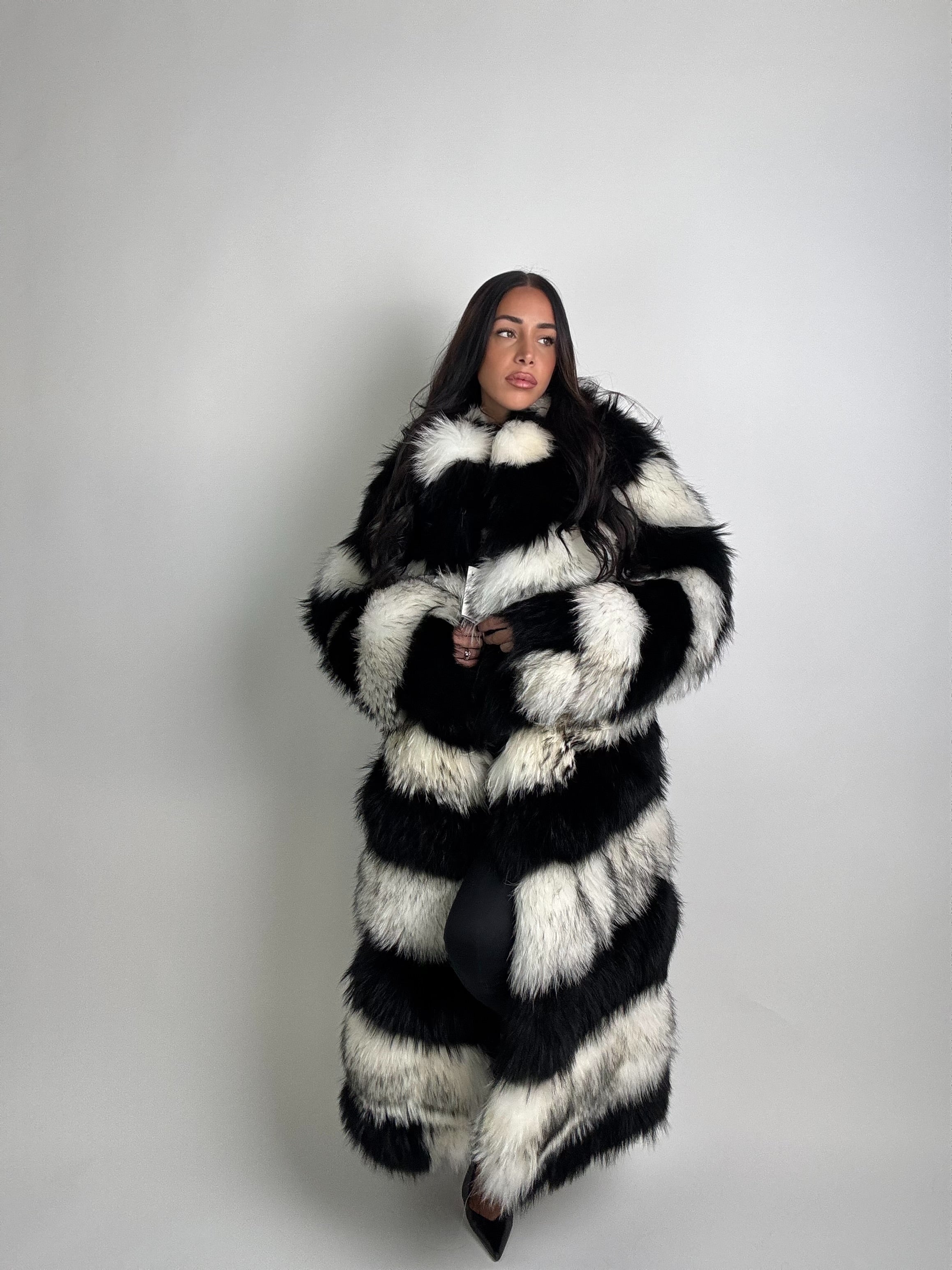 Cappotto in volpe Crudelia