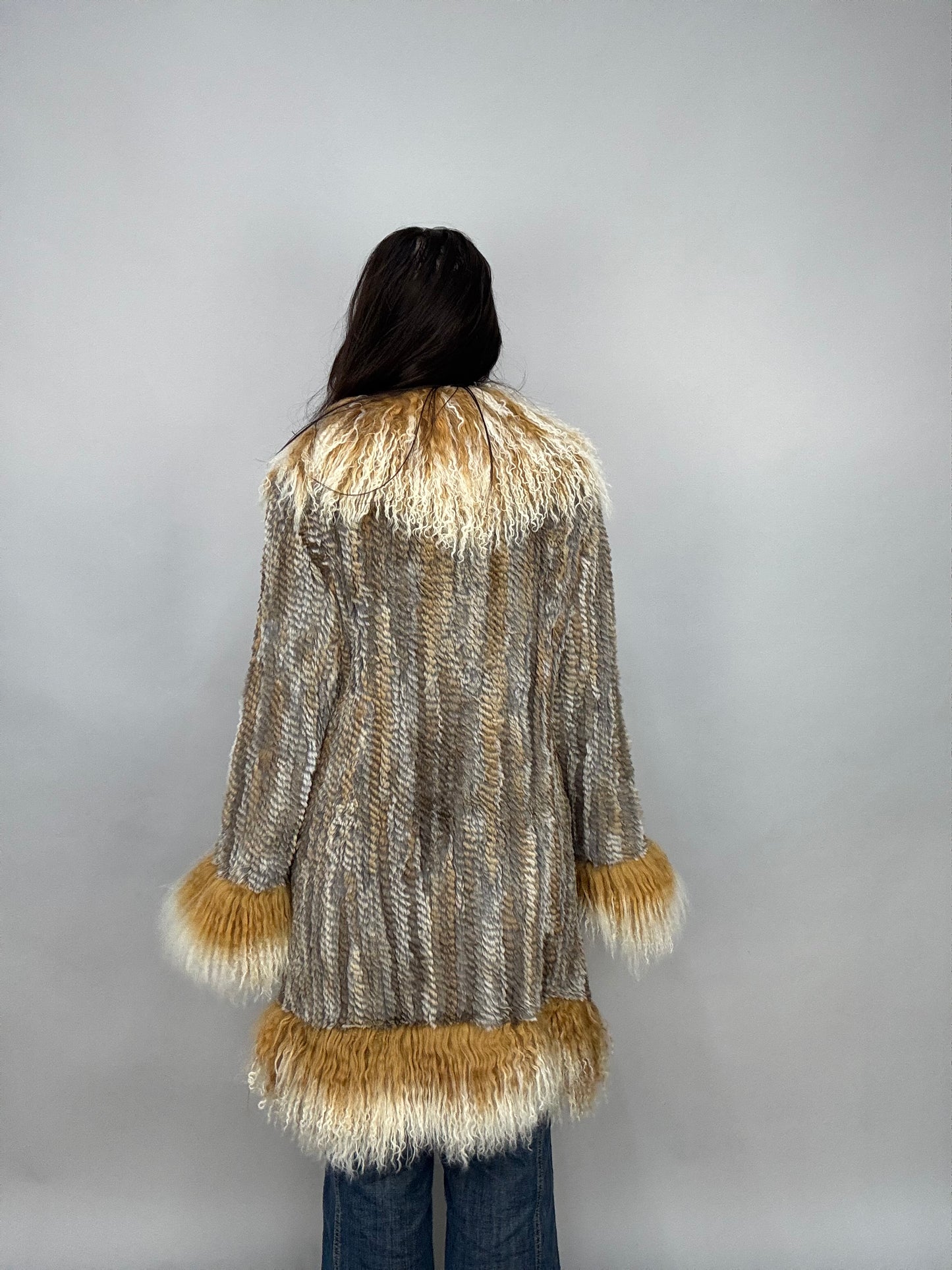 Silver fox jacket