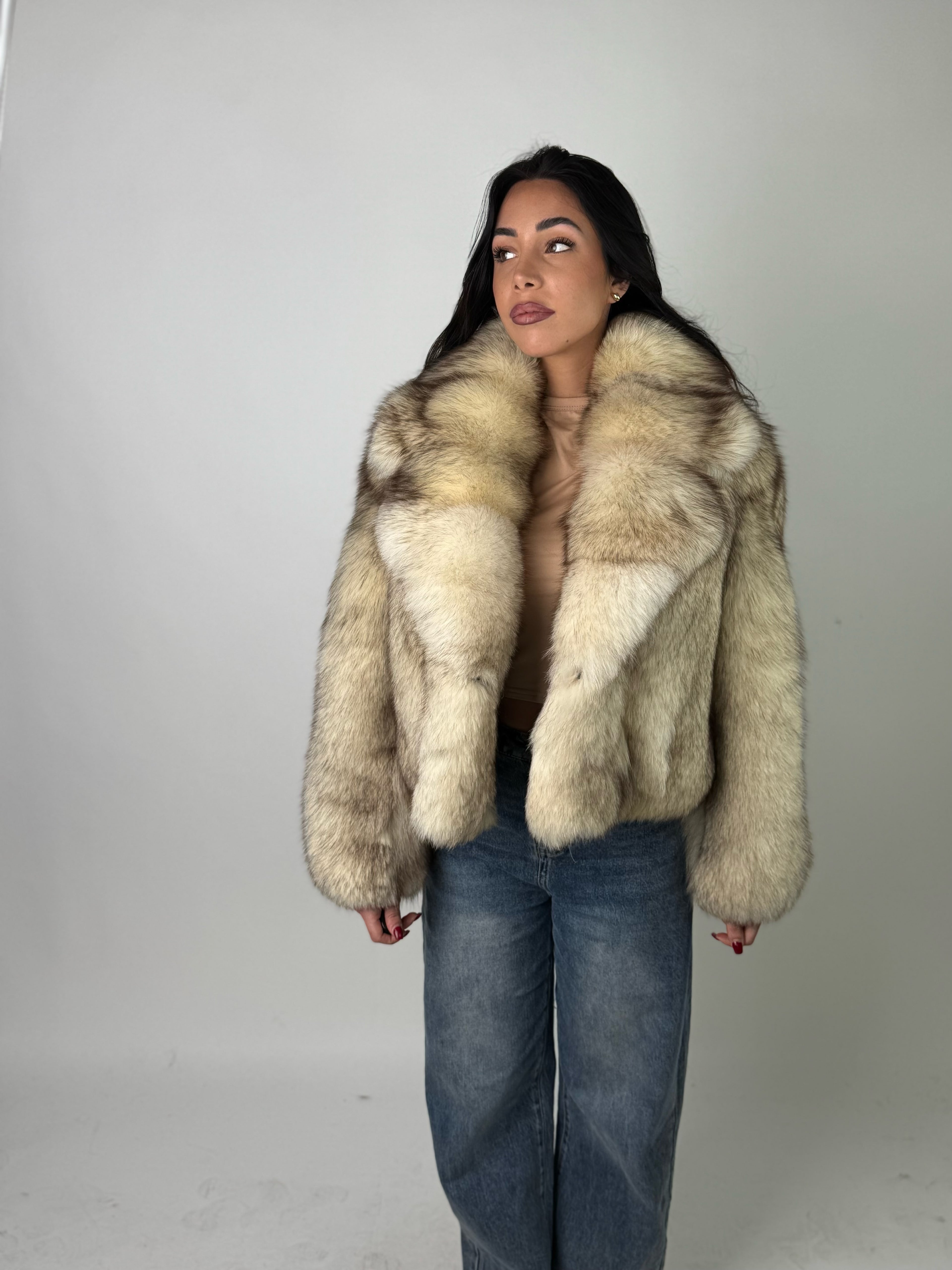 Mink Bomber Jacket
