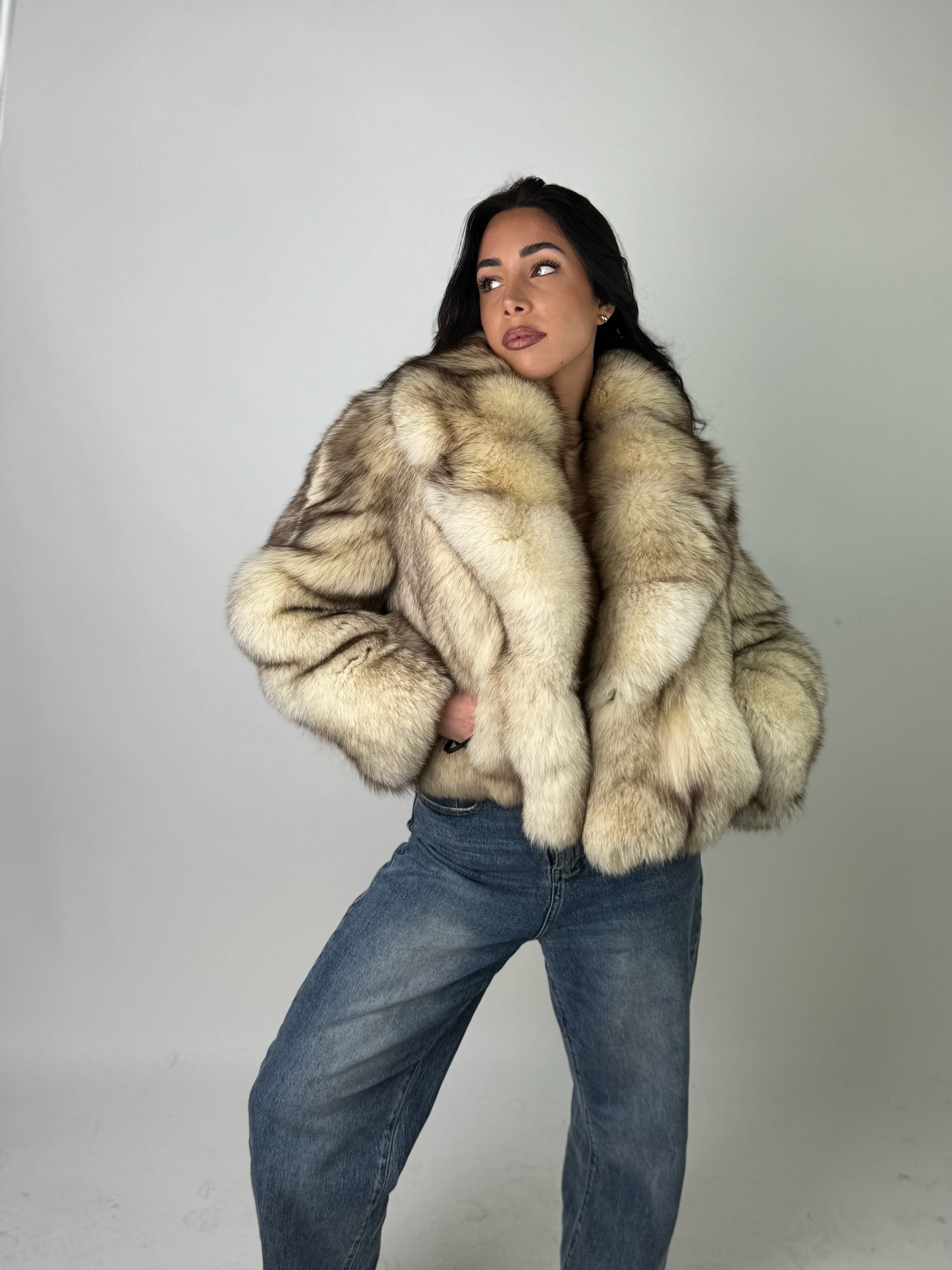 Mink Bomber Jacket