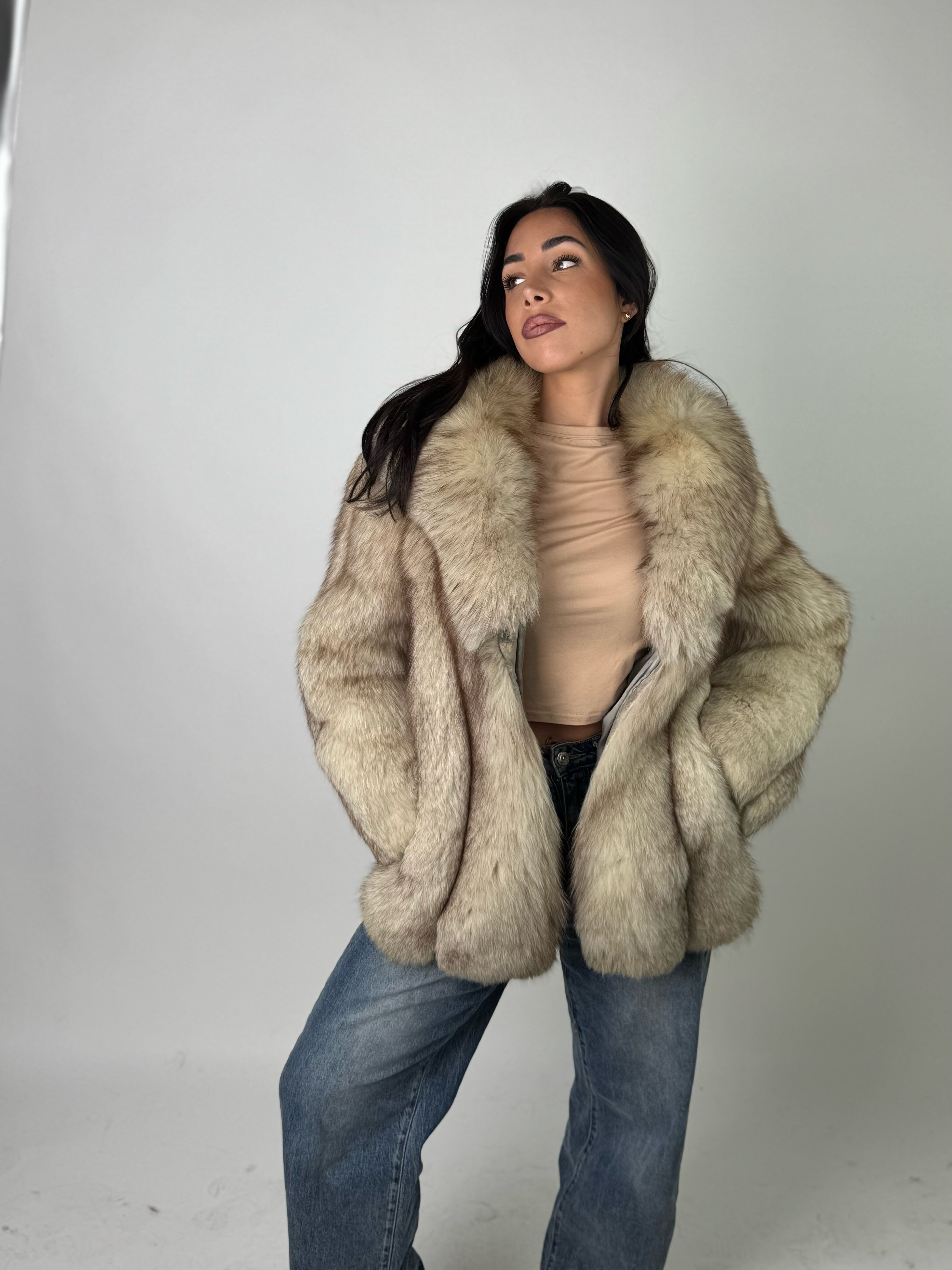 Mink Bomber Jacket