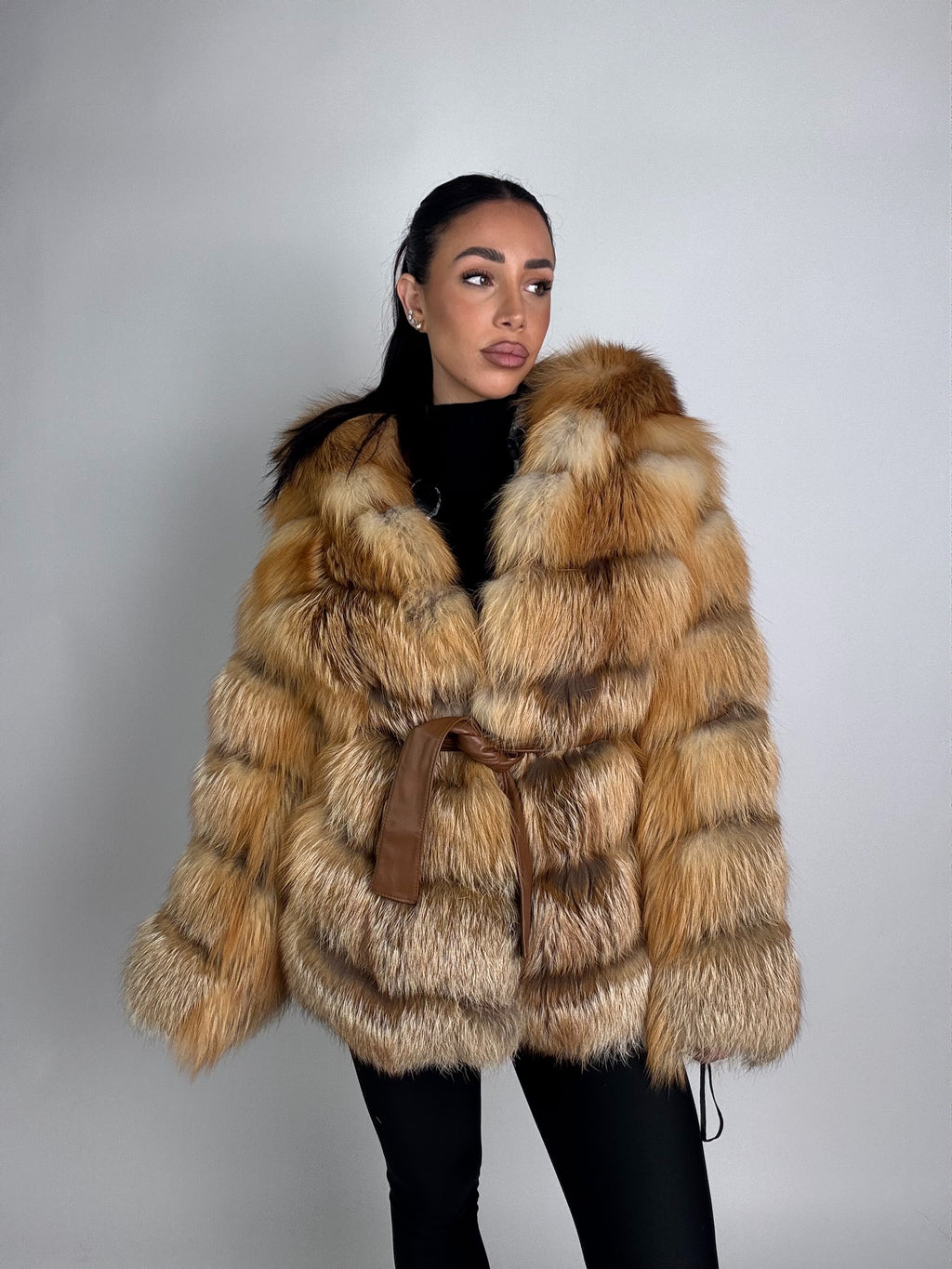 Mink Bomber Jacket