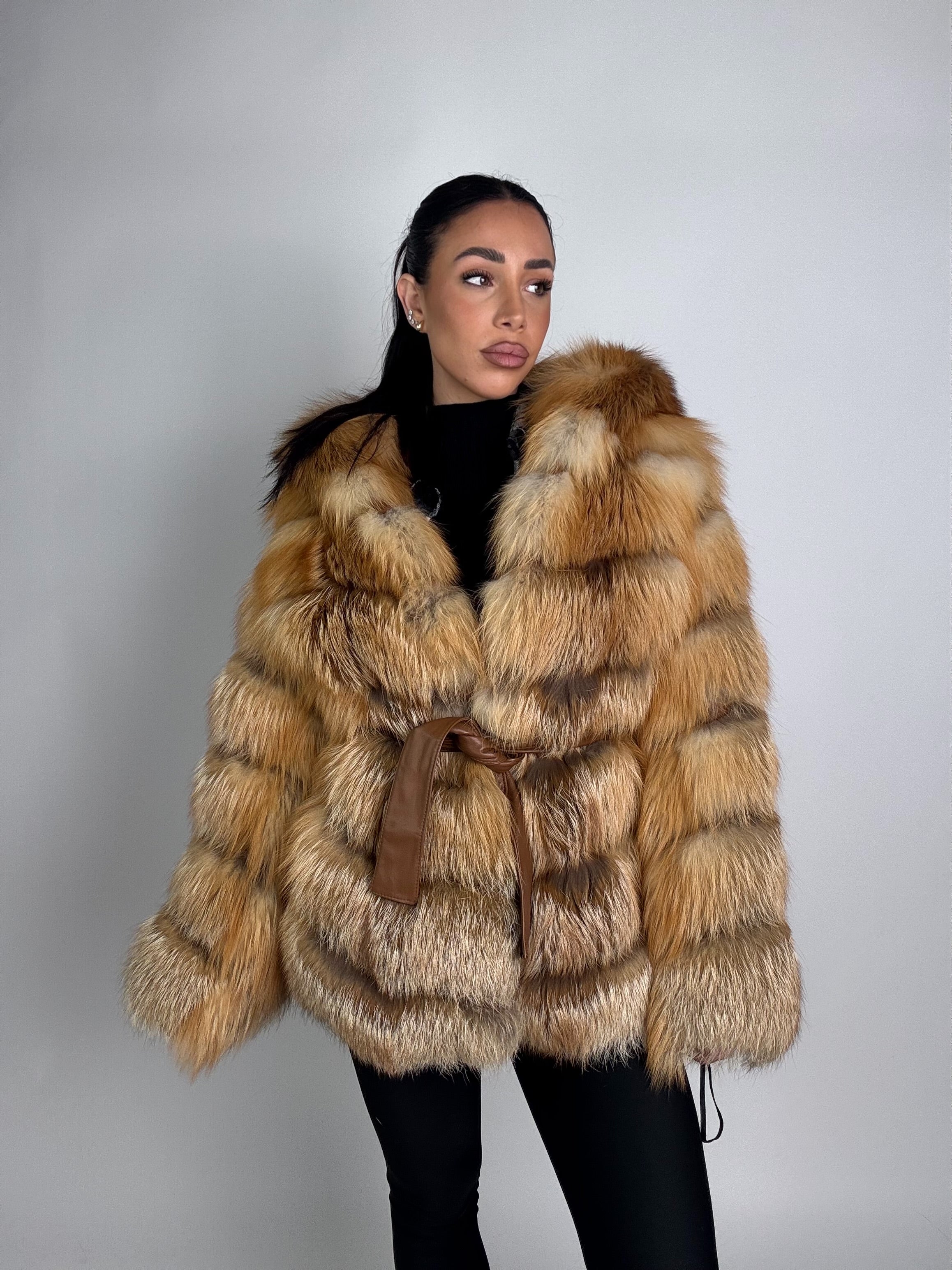 Mink Bomber Jacket