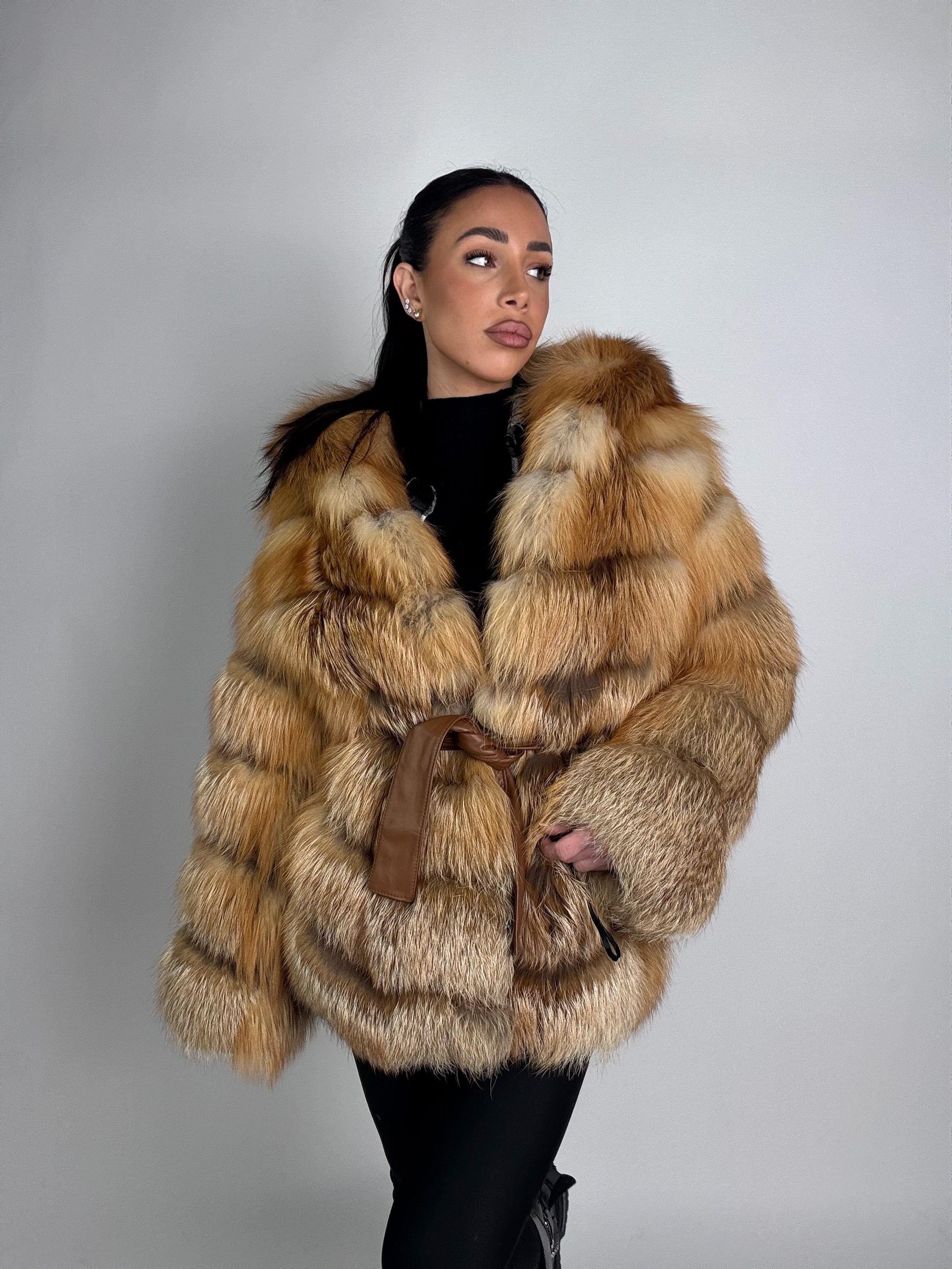 Mink Bomber Jacket