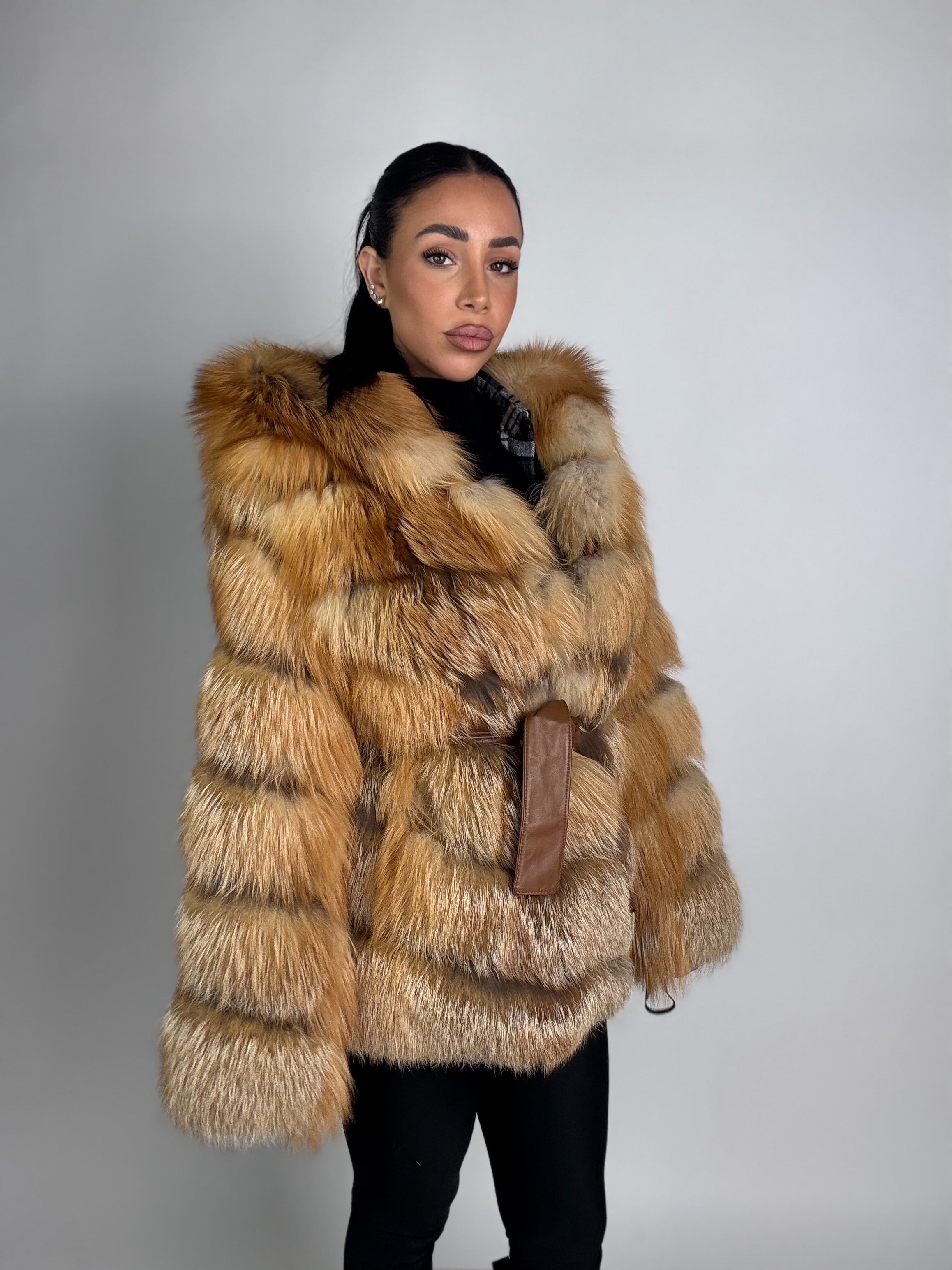 Mink Bomber Jacket